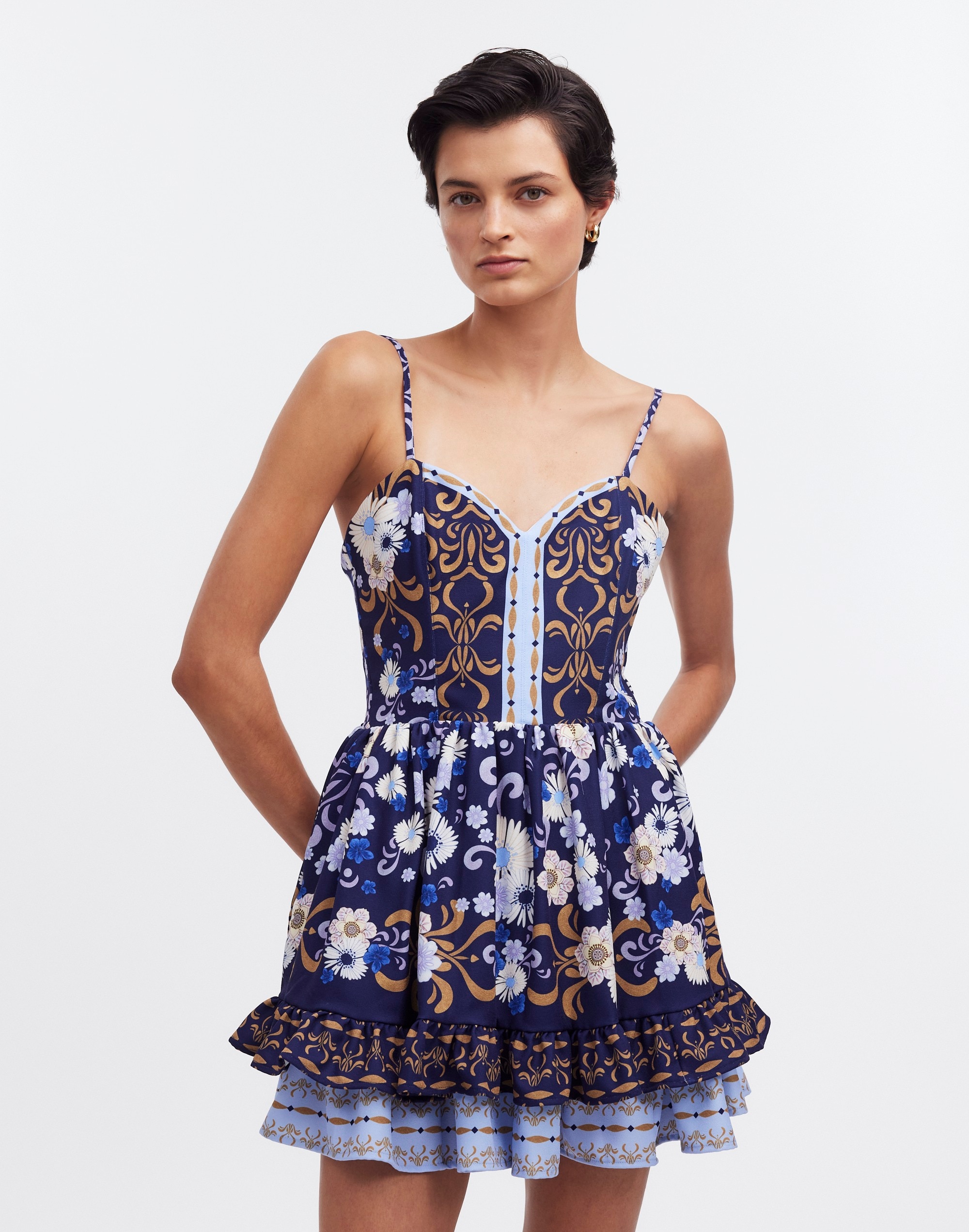 madewell x agua bendita isadora mini dress