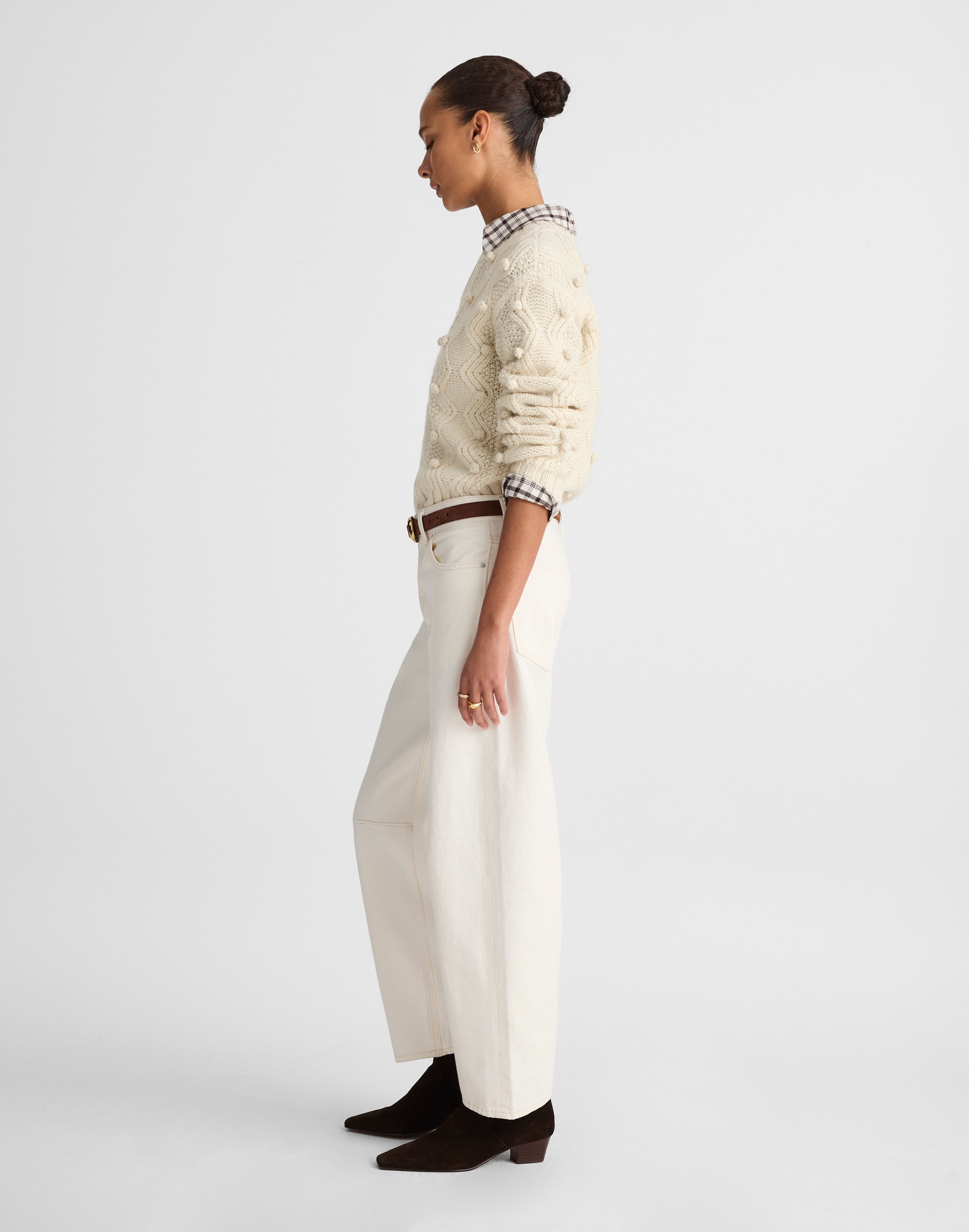 The Darted Barrel-Leg Jean