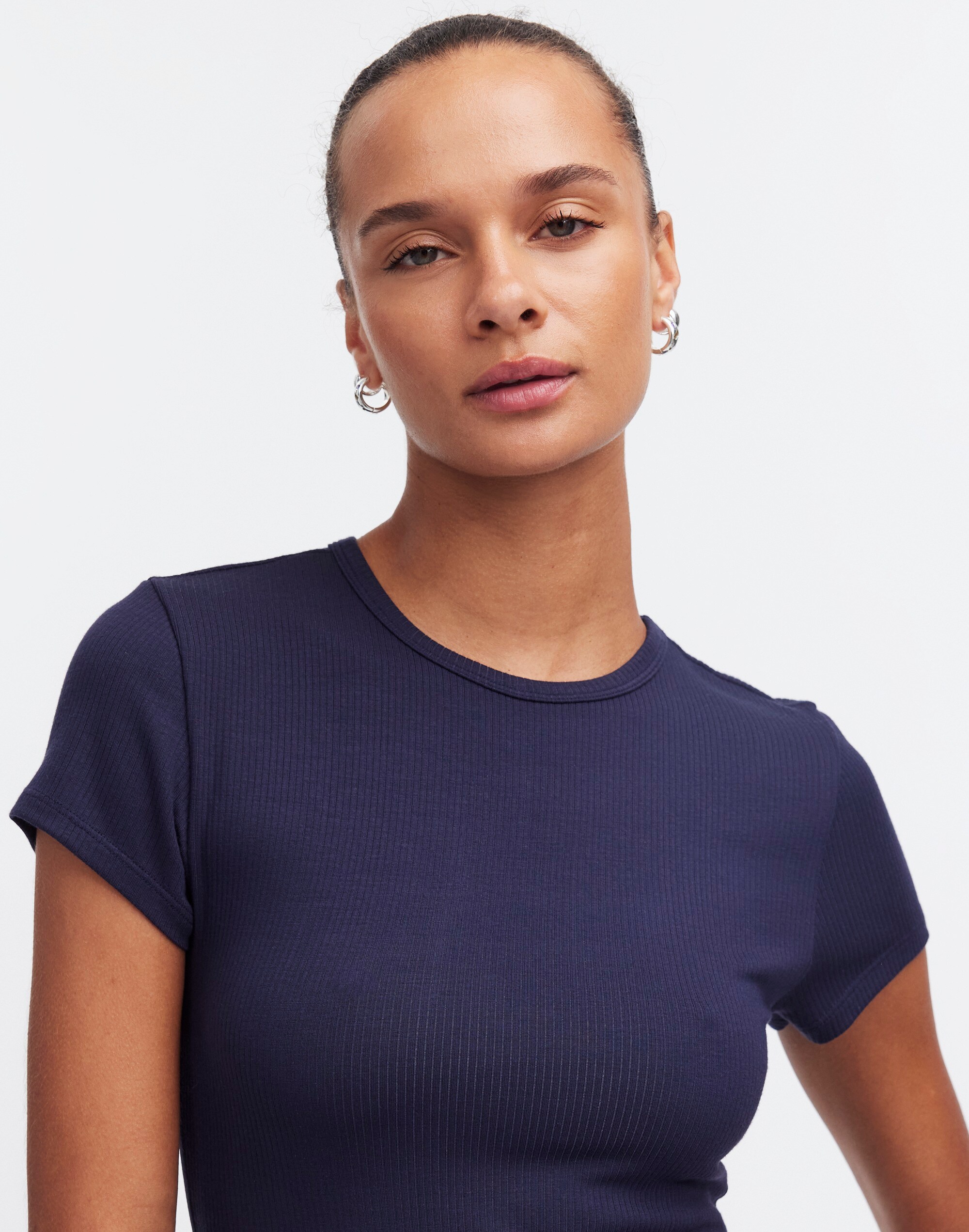 Drapey Rib Tee