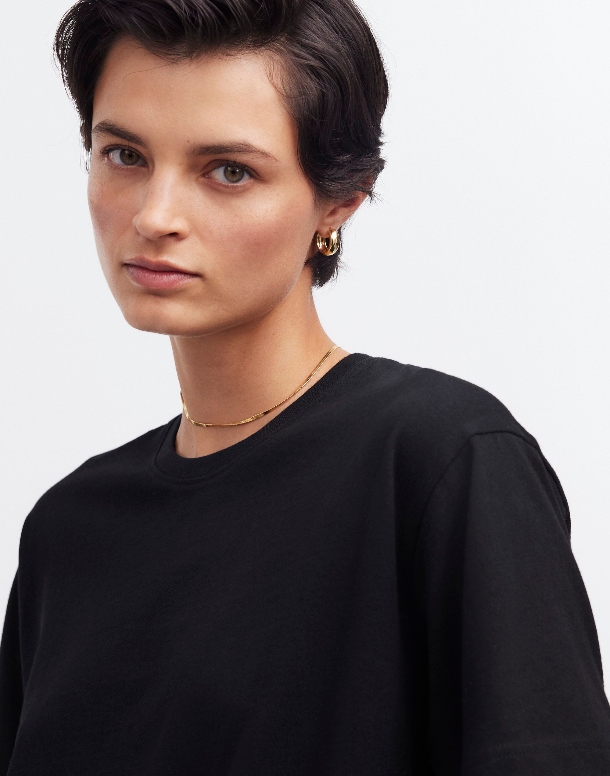 Cotton Relaxed Oversized Tee