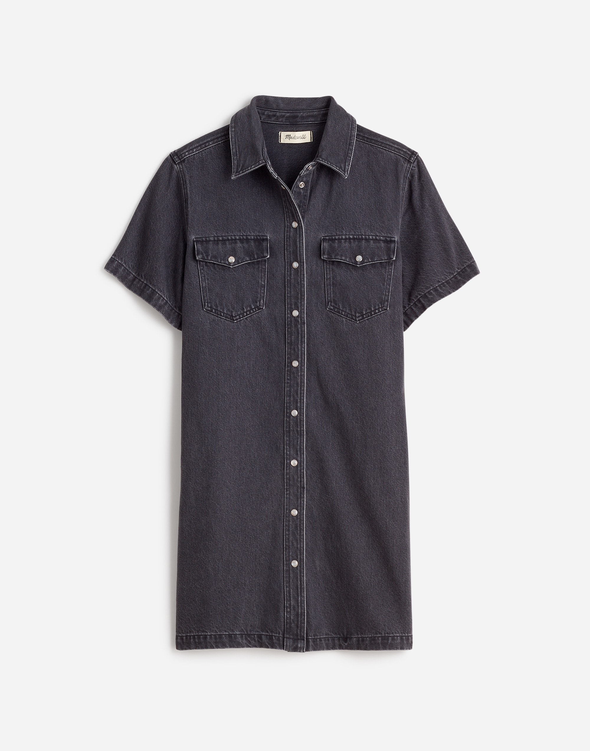 Oversized Mini Shirtdress