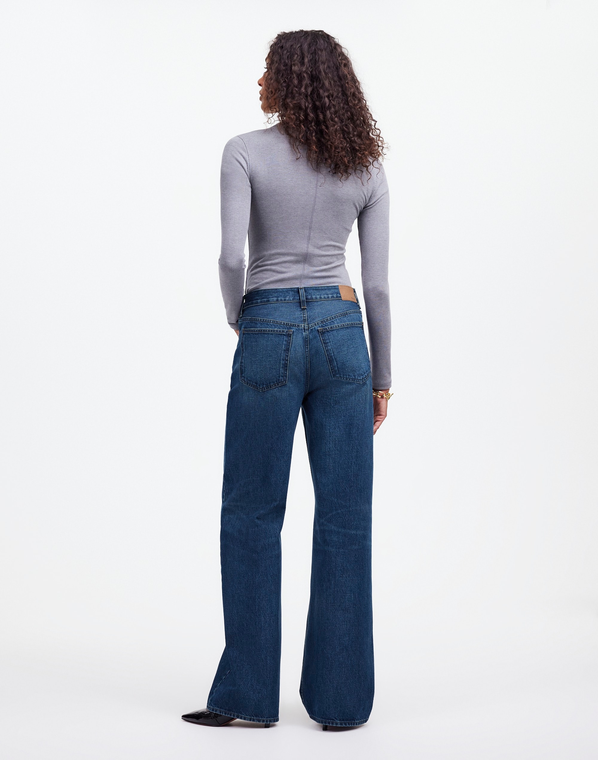 Petite Low-Slung Baggy Jeans