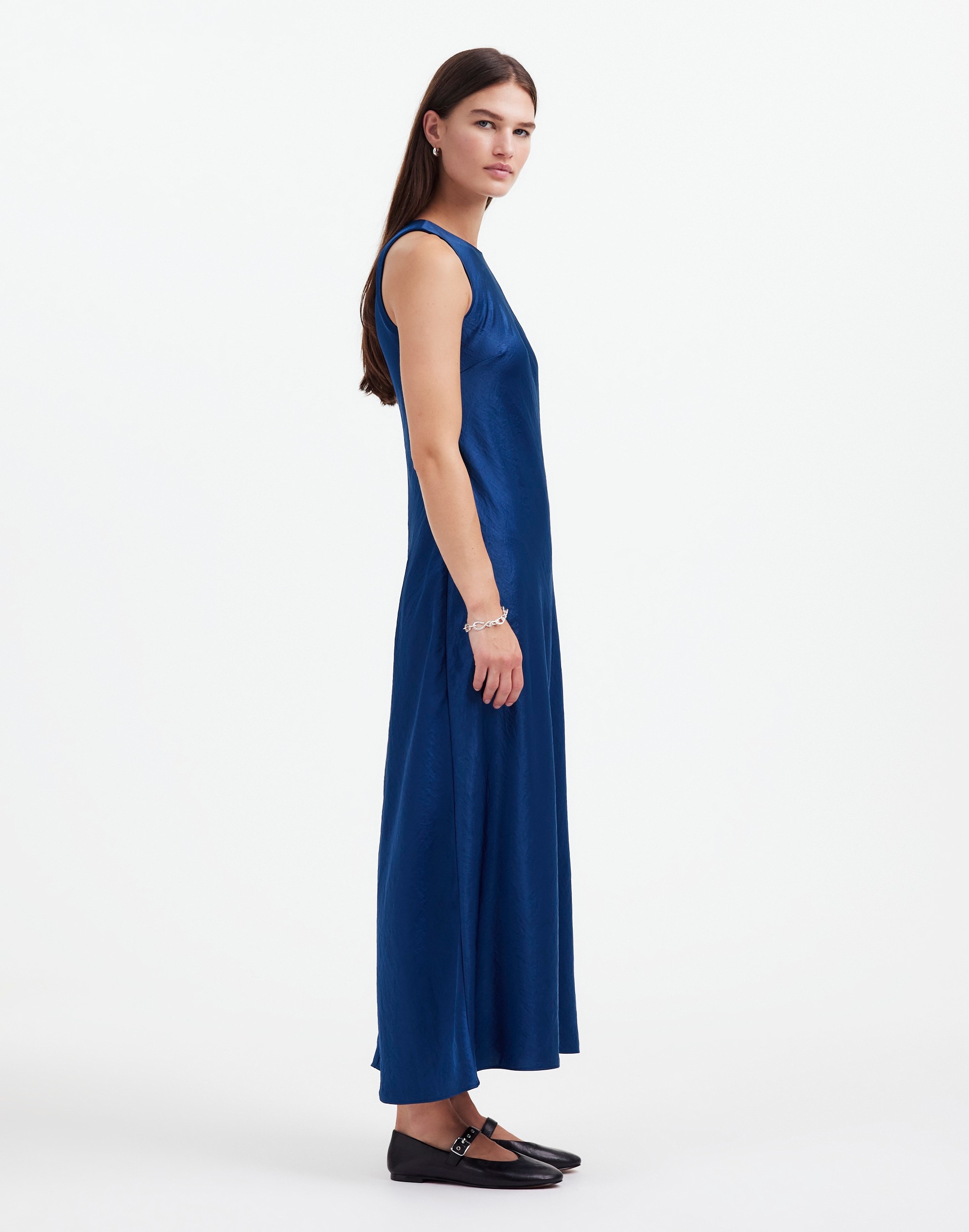 Petite Sleeveless Midi Dress