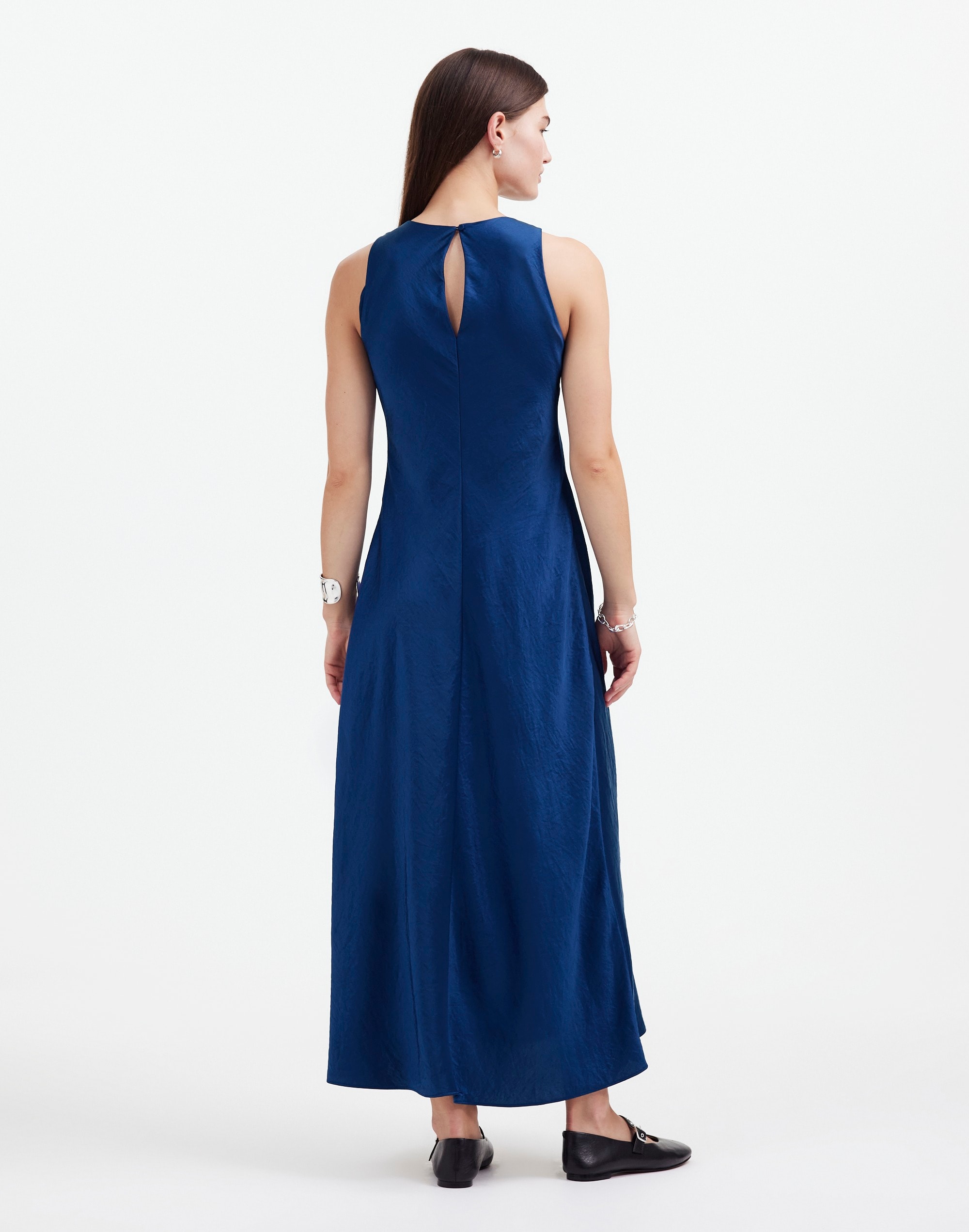 Petite Sleeveless Midi Dress