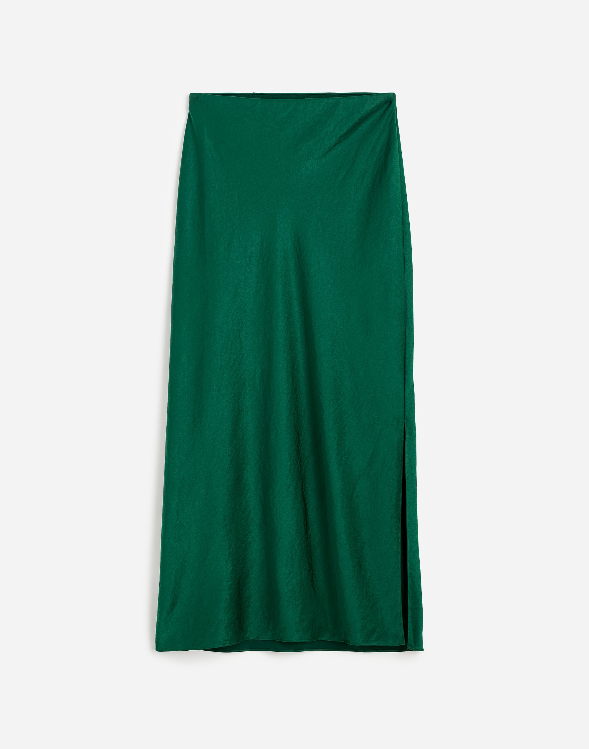Satin Maxi Slip Skirt