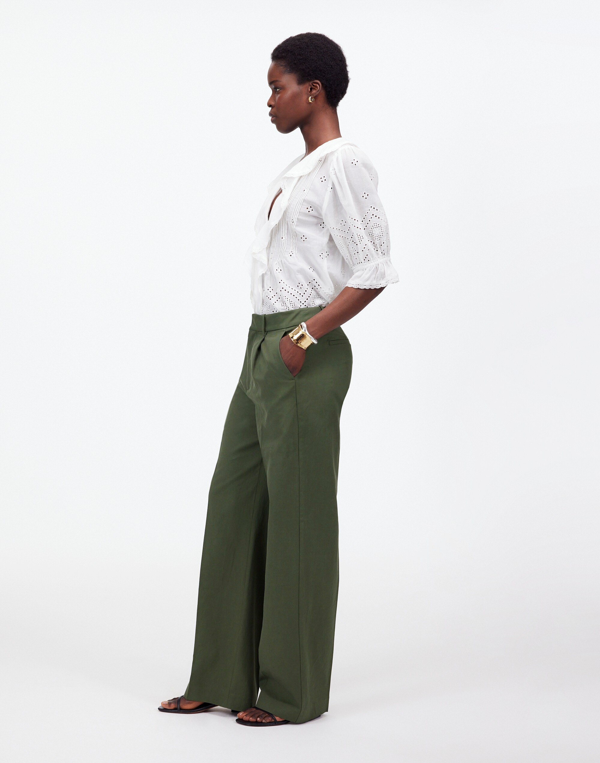 The Slouchy Straight Pant | Madewell
