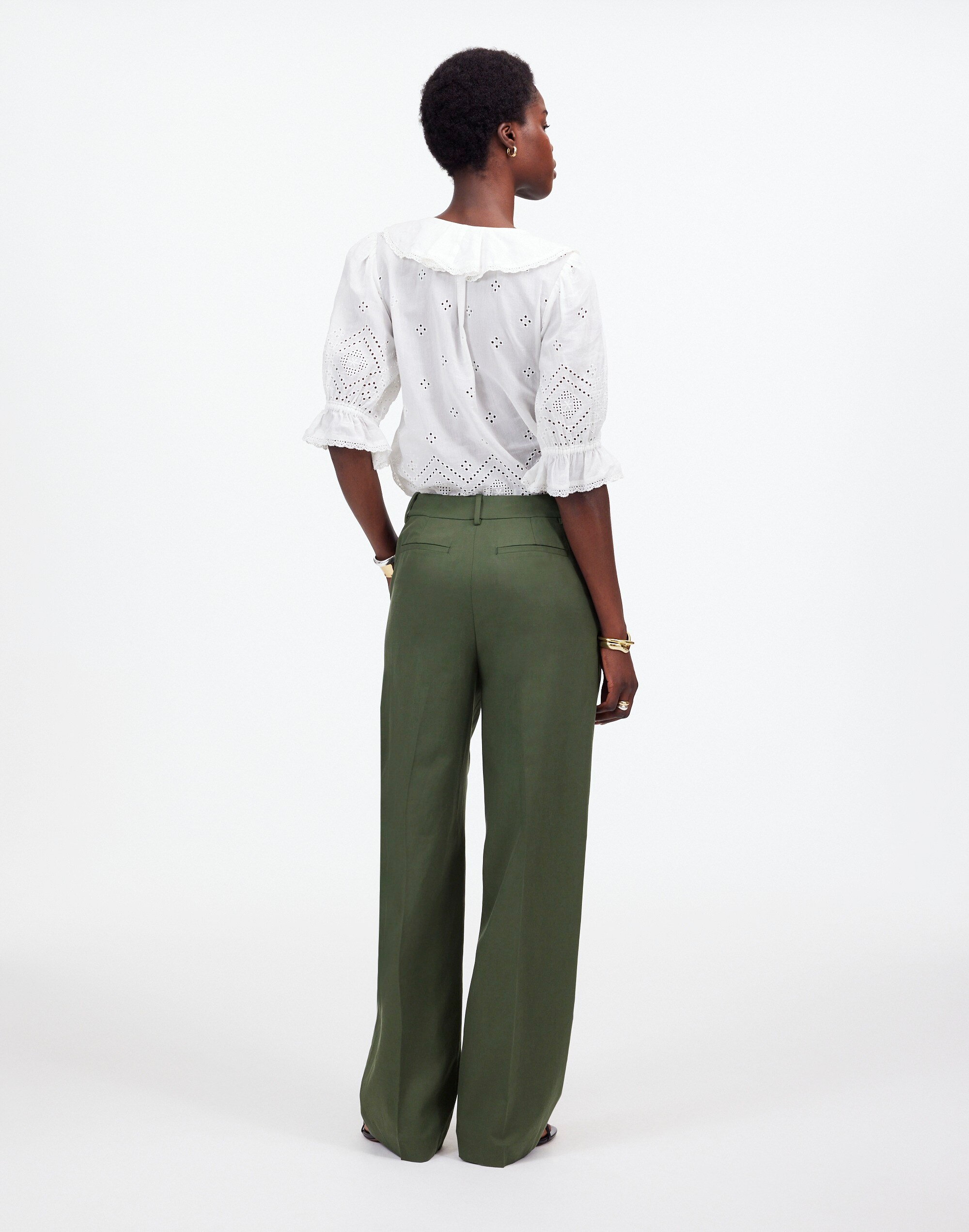 The Slouchy Straight Pant | Madewell