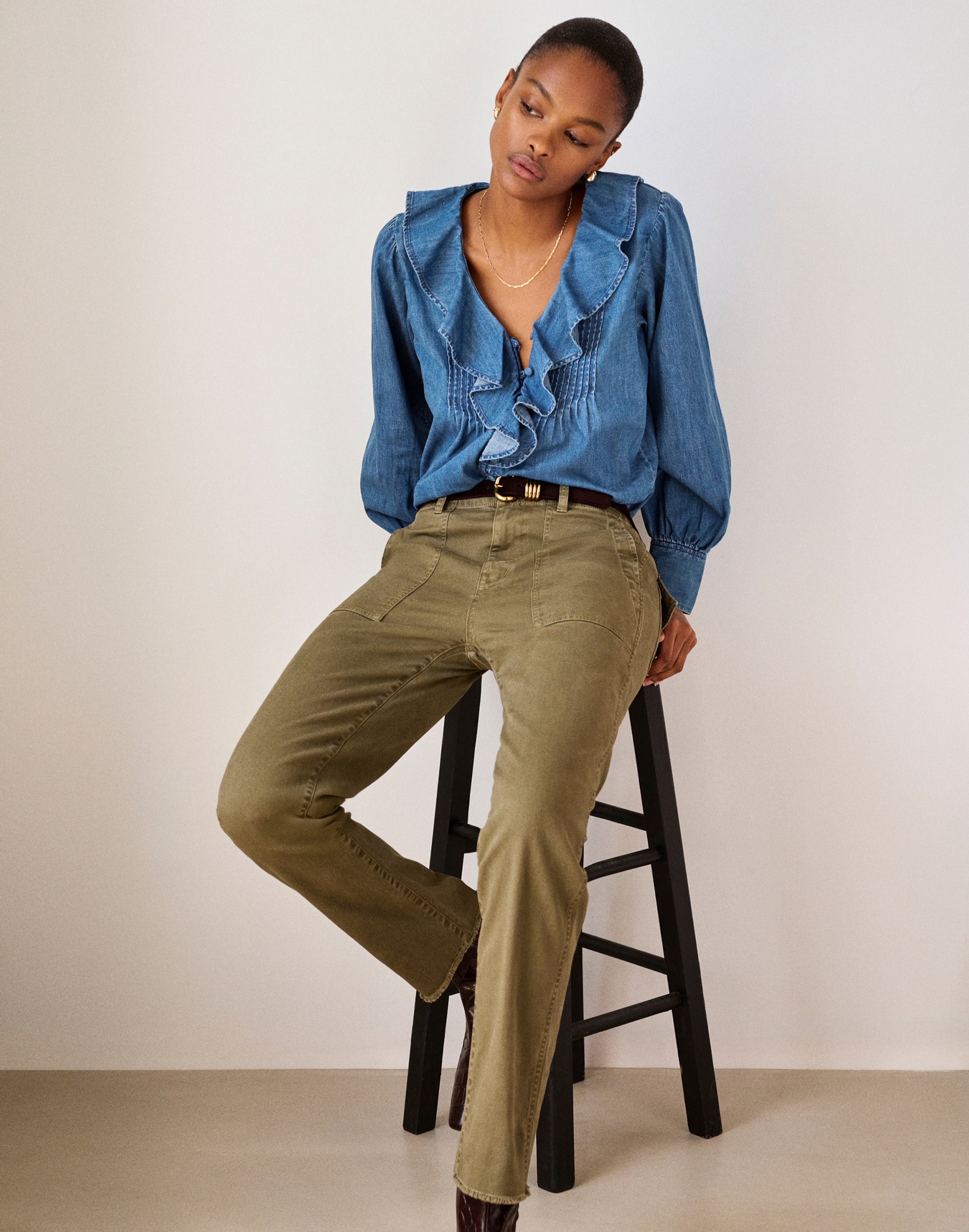 The Slim Straight Utility Pant