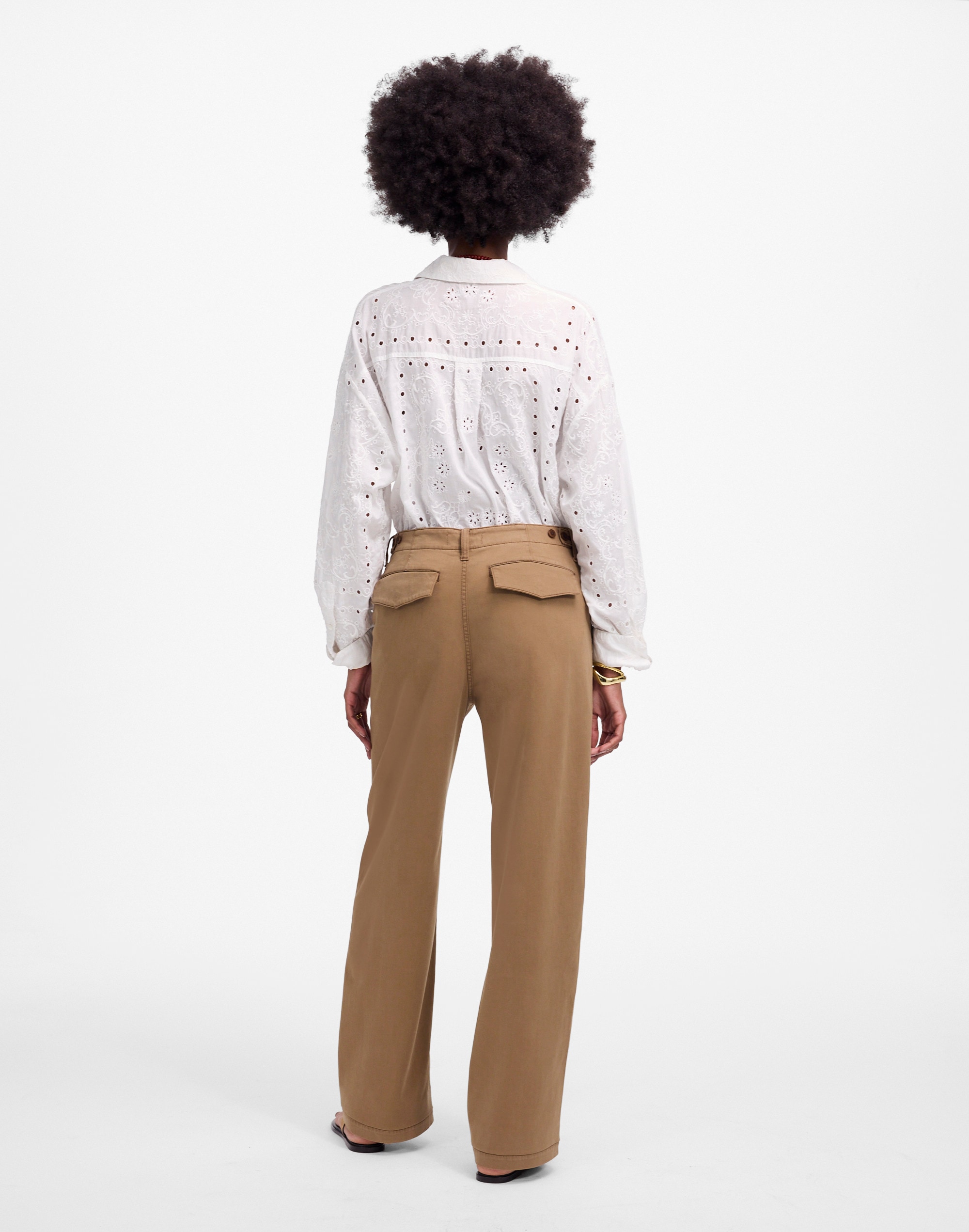 Low-Slung Baggy Utility Pants