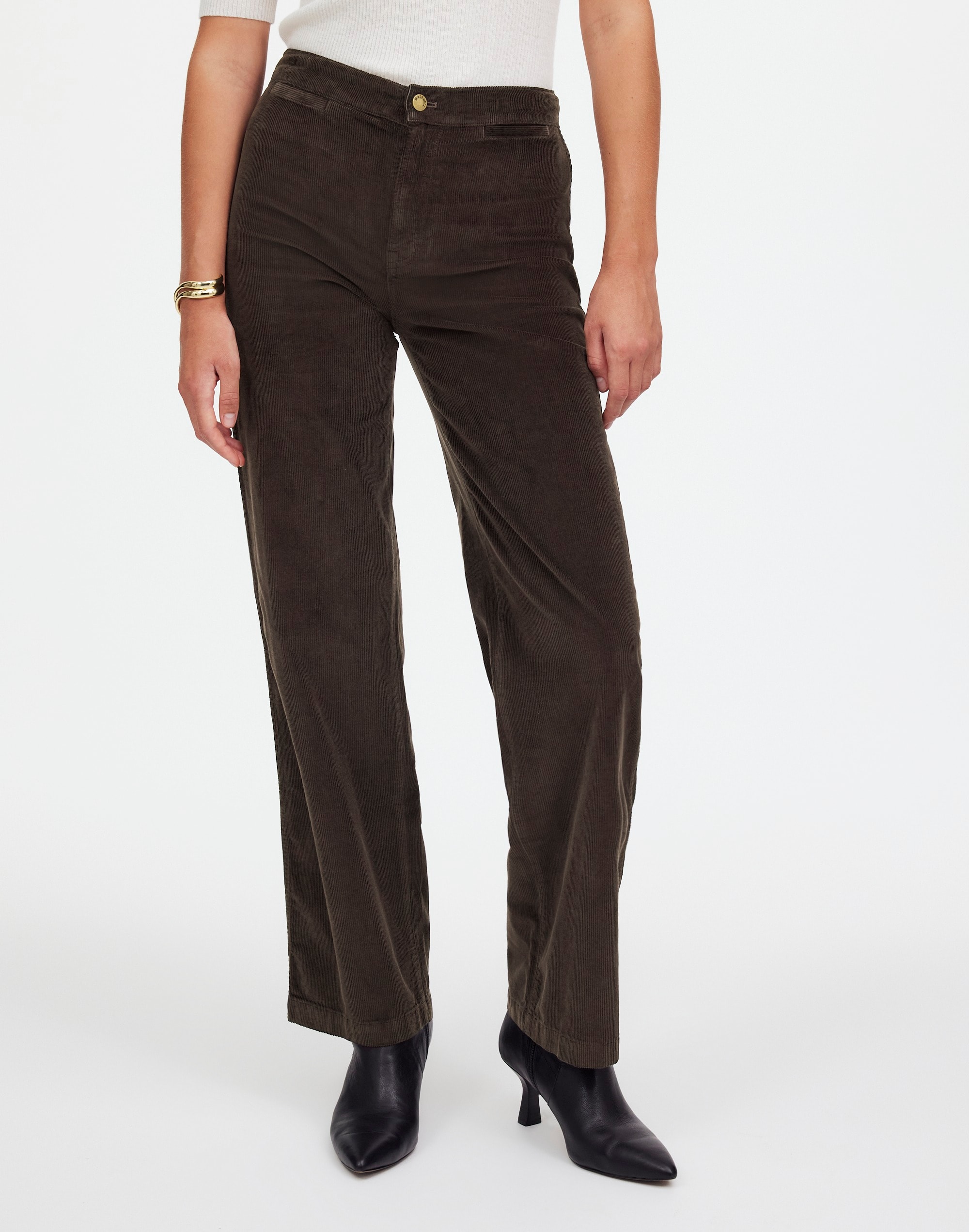 The Emmett Wide-Leg Pant in Corduroy: Welt Pocket Edition