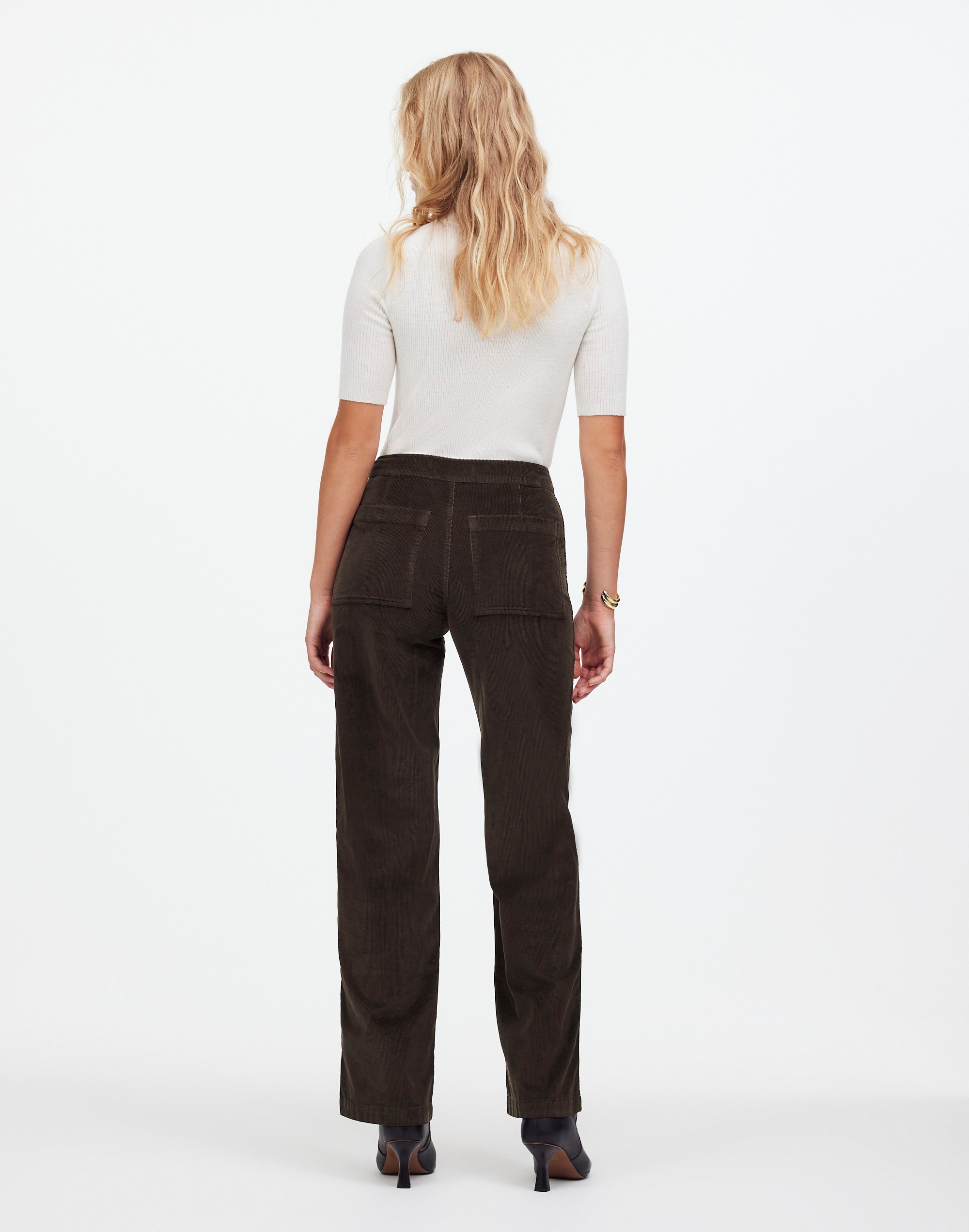 The Emmett Wide-Leg Pant in Corduroy: Welt Pocket Edition