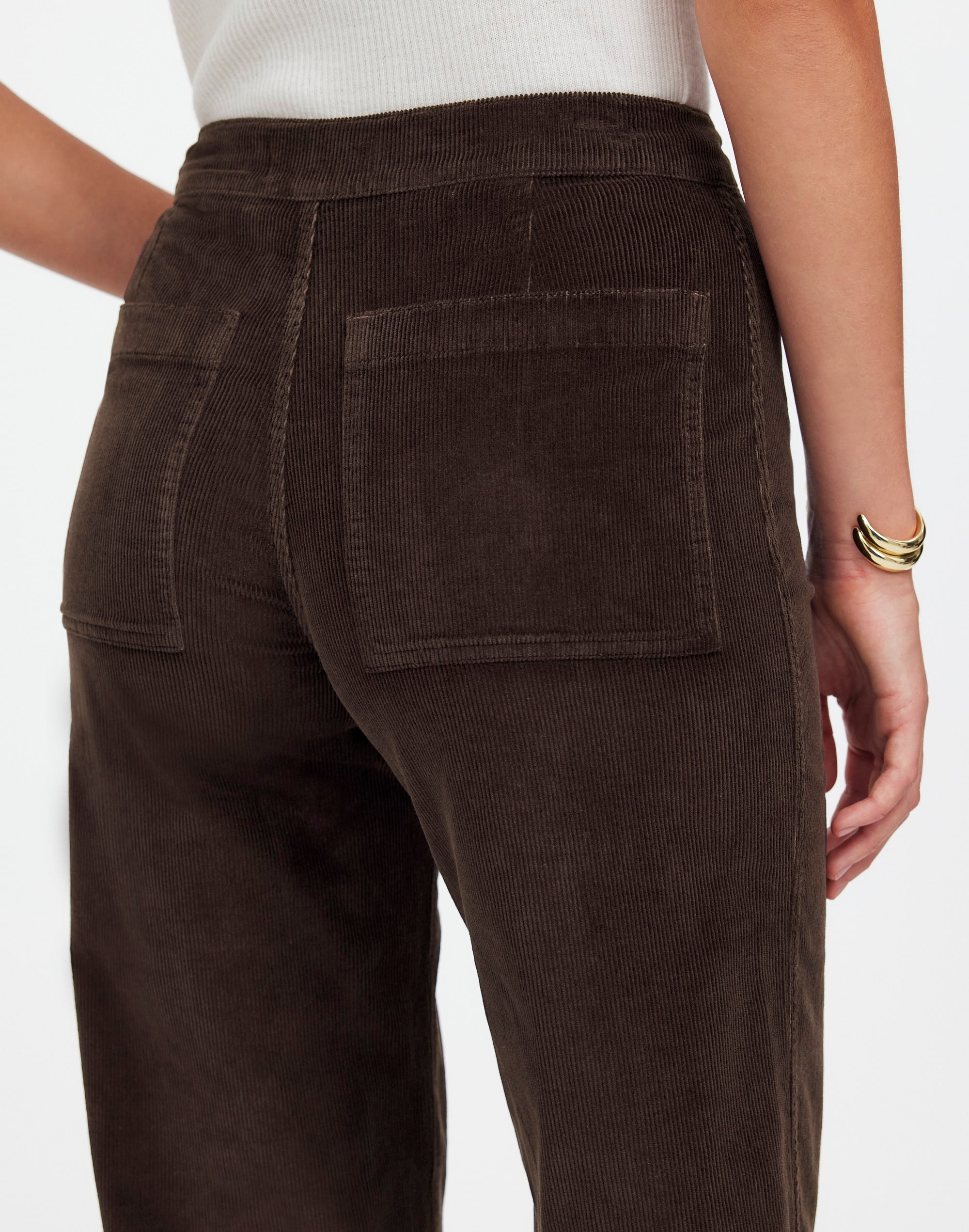 The Emmett Wide-Leg Pant in Corduroy: Welt Pocket Edition