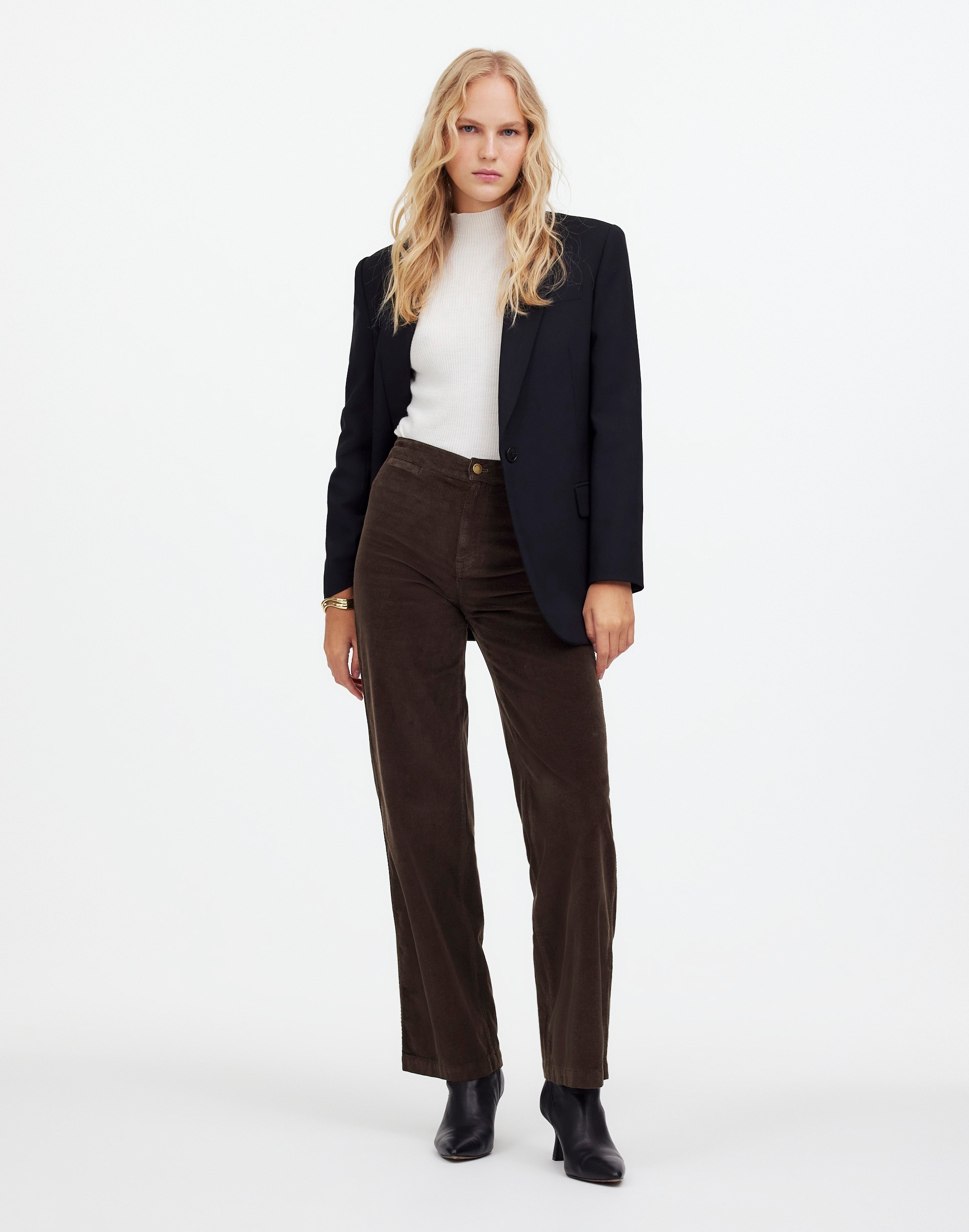 The Emmett Wide-Leg Pant in Corduroy: Welt Pocket Edition