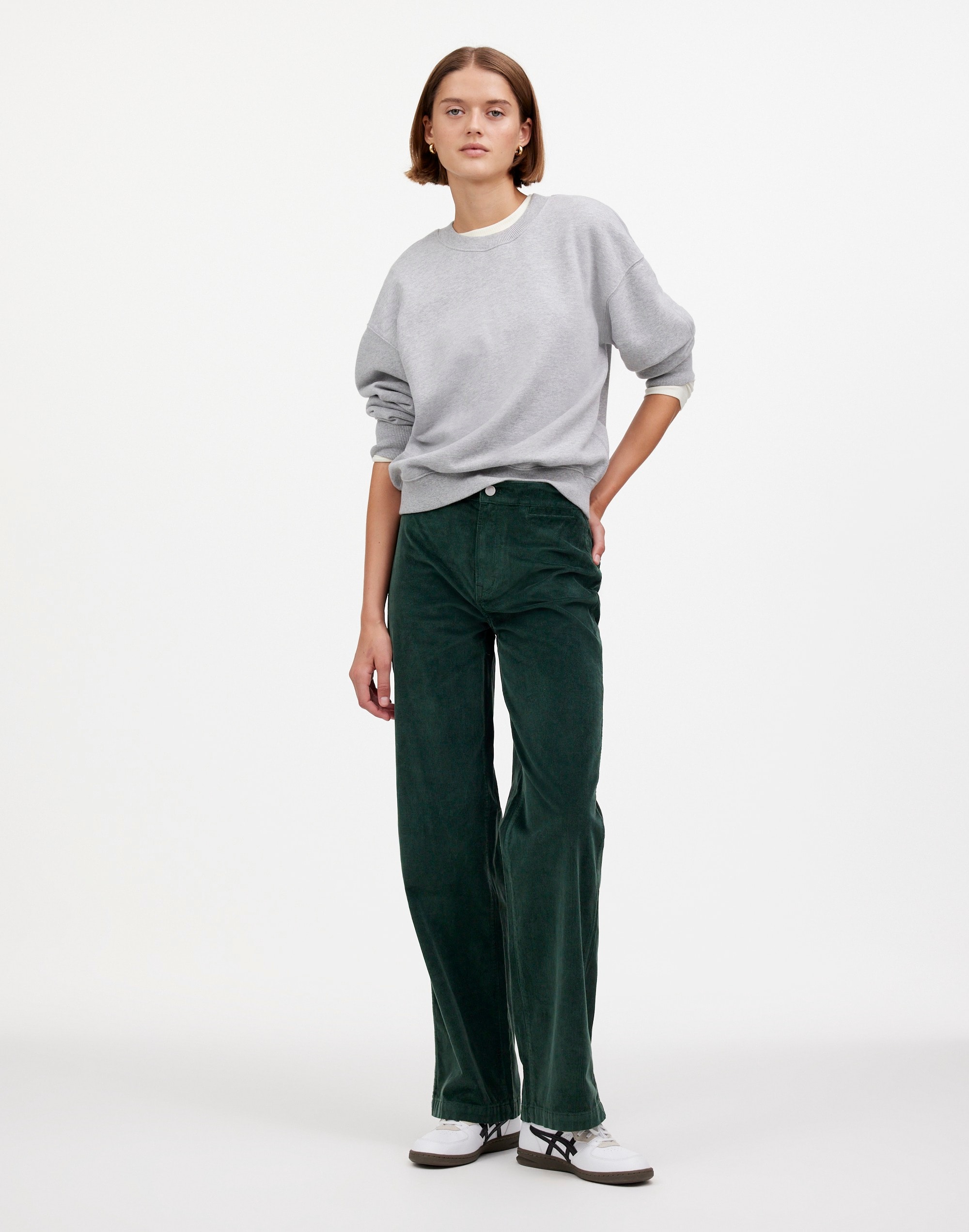 The Emmett Wide-Leg Pant in Corduroy: Welt Pocket Edition