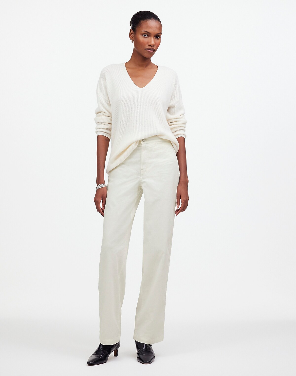 The Emmett Wide-Leg Pant in Corduroy: Welt Pocket Edition