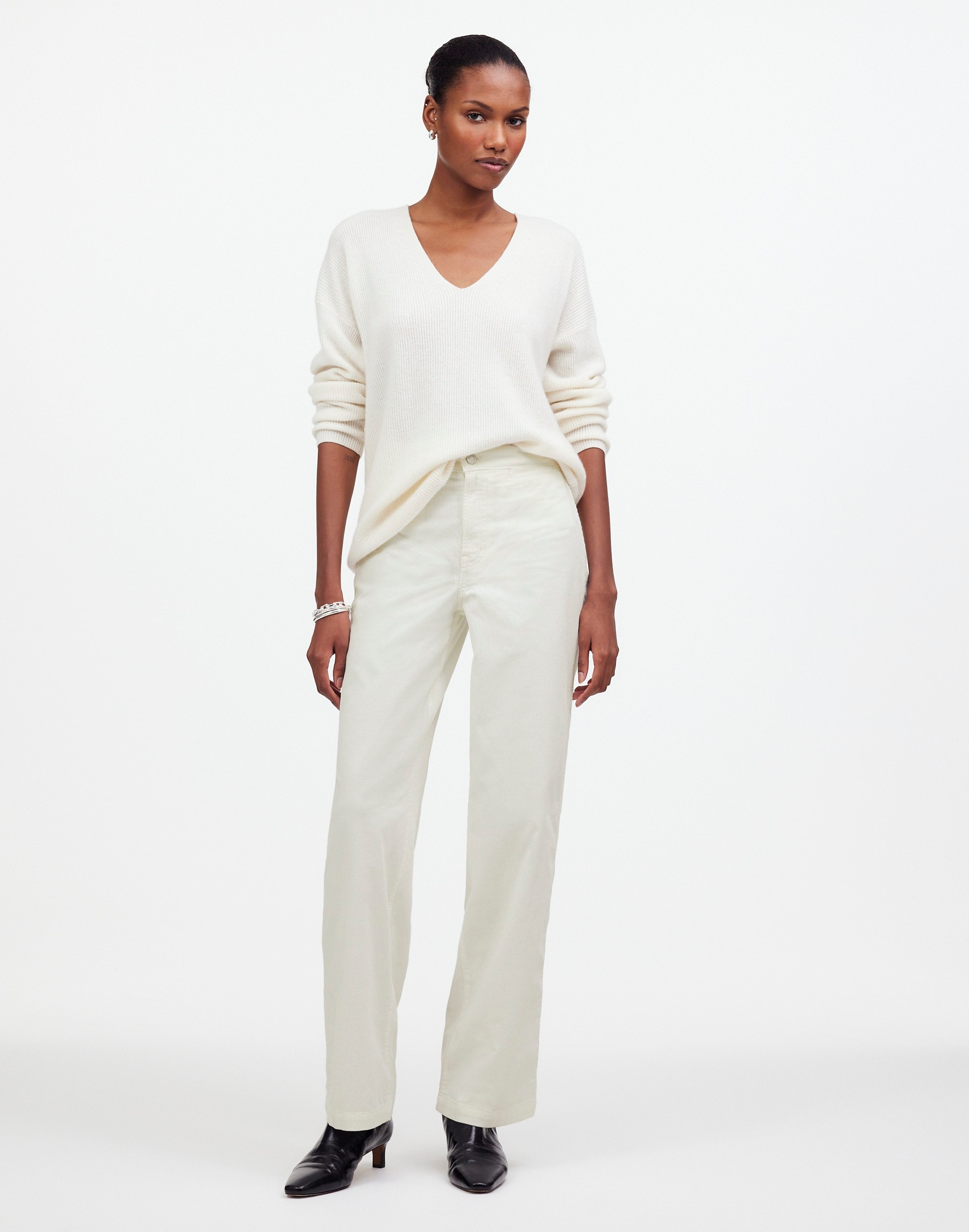 the emmett wide-leg pant in corduroy: welt pocket edition