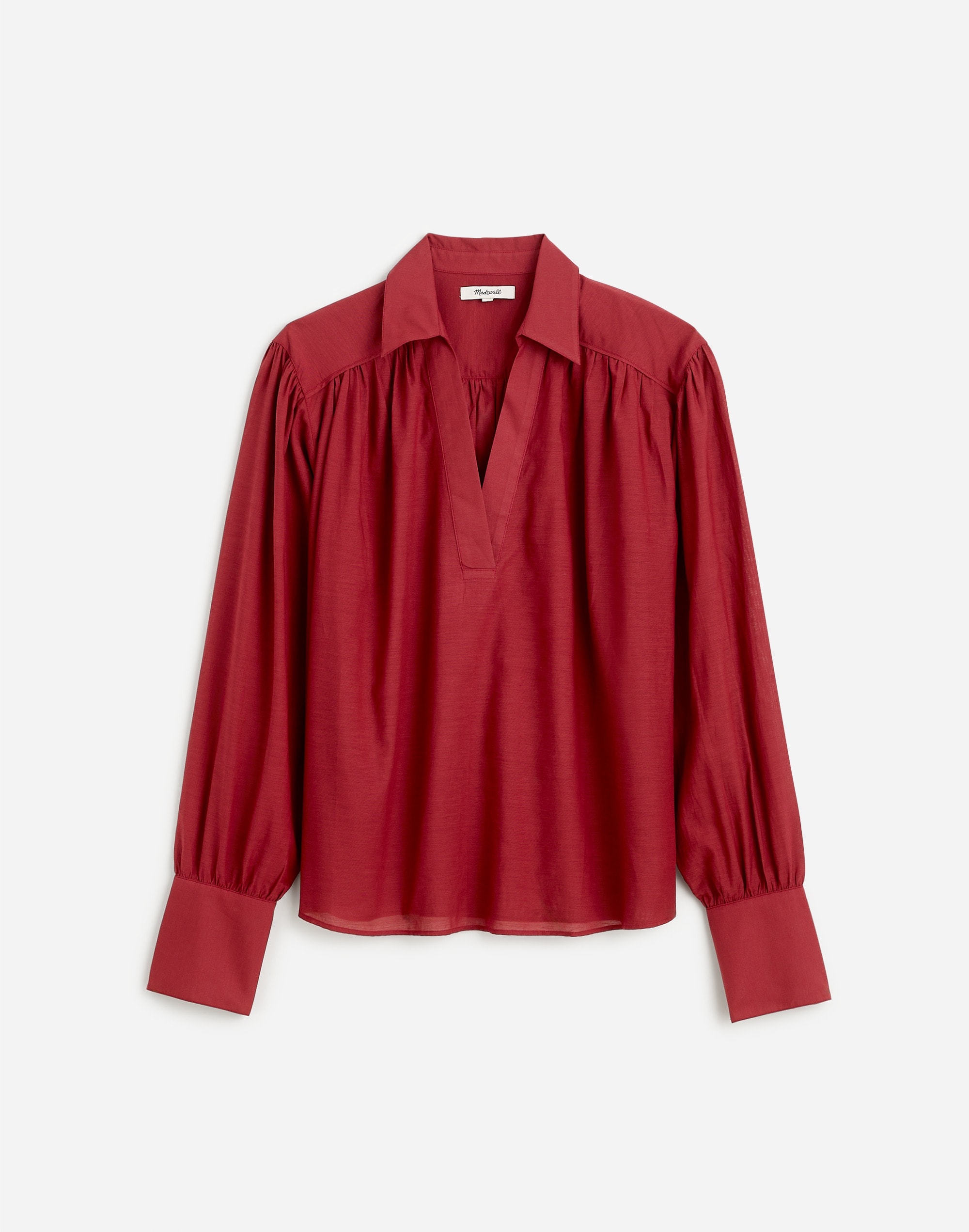 Easy Long-Sleeve Popover Shirt