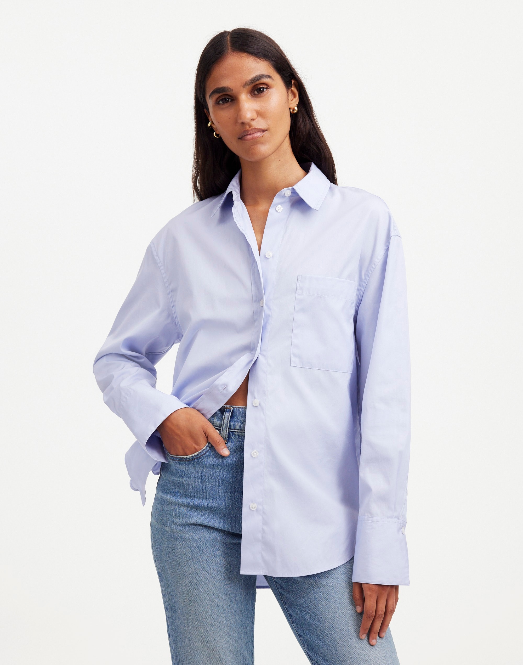 Relaxed Button-Up Shirt