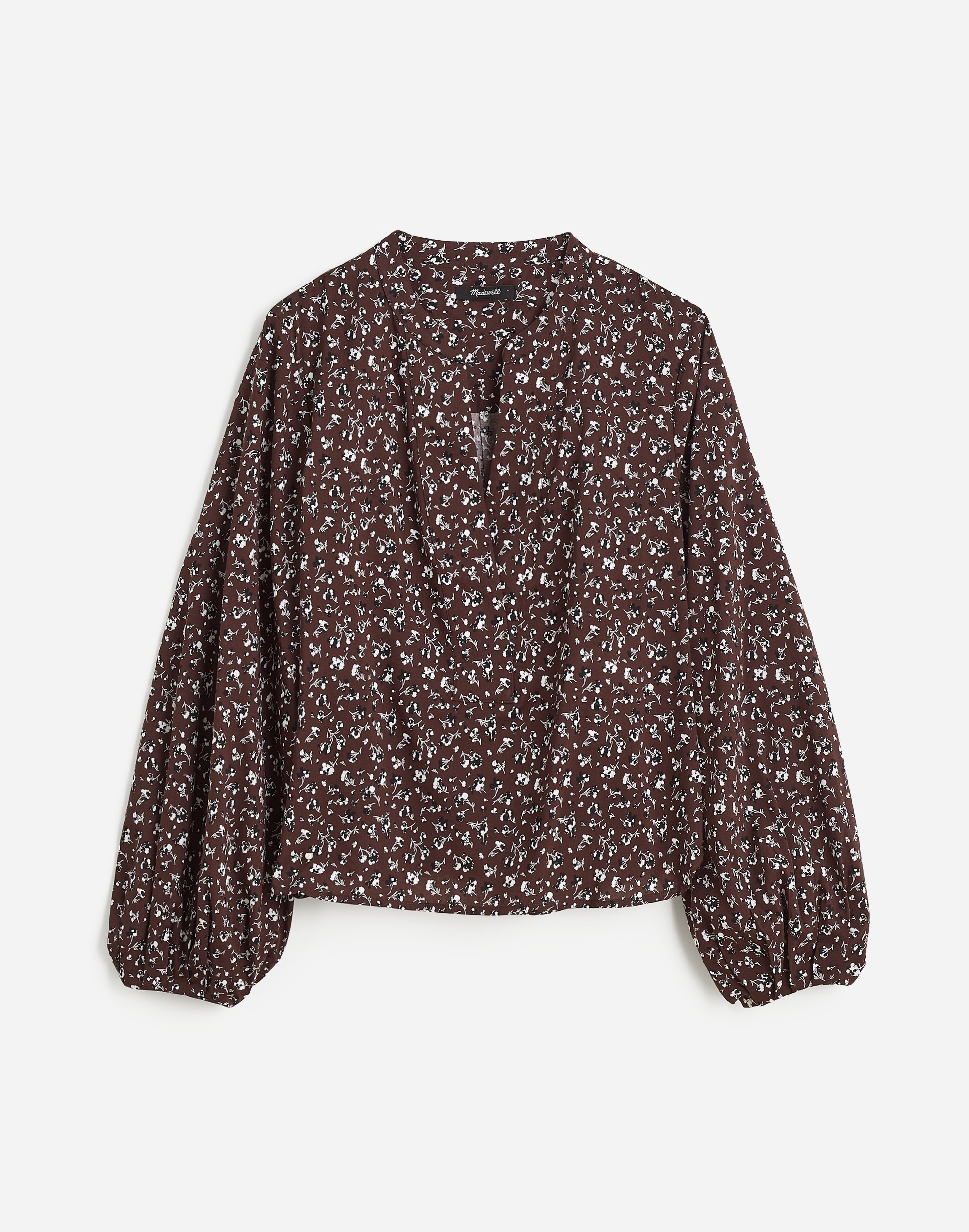 V-Neck Long-Sleeve Top