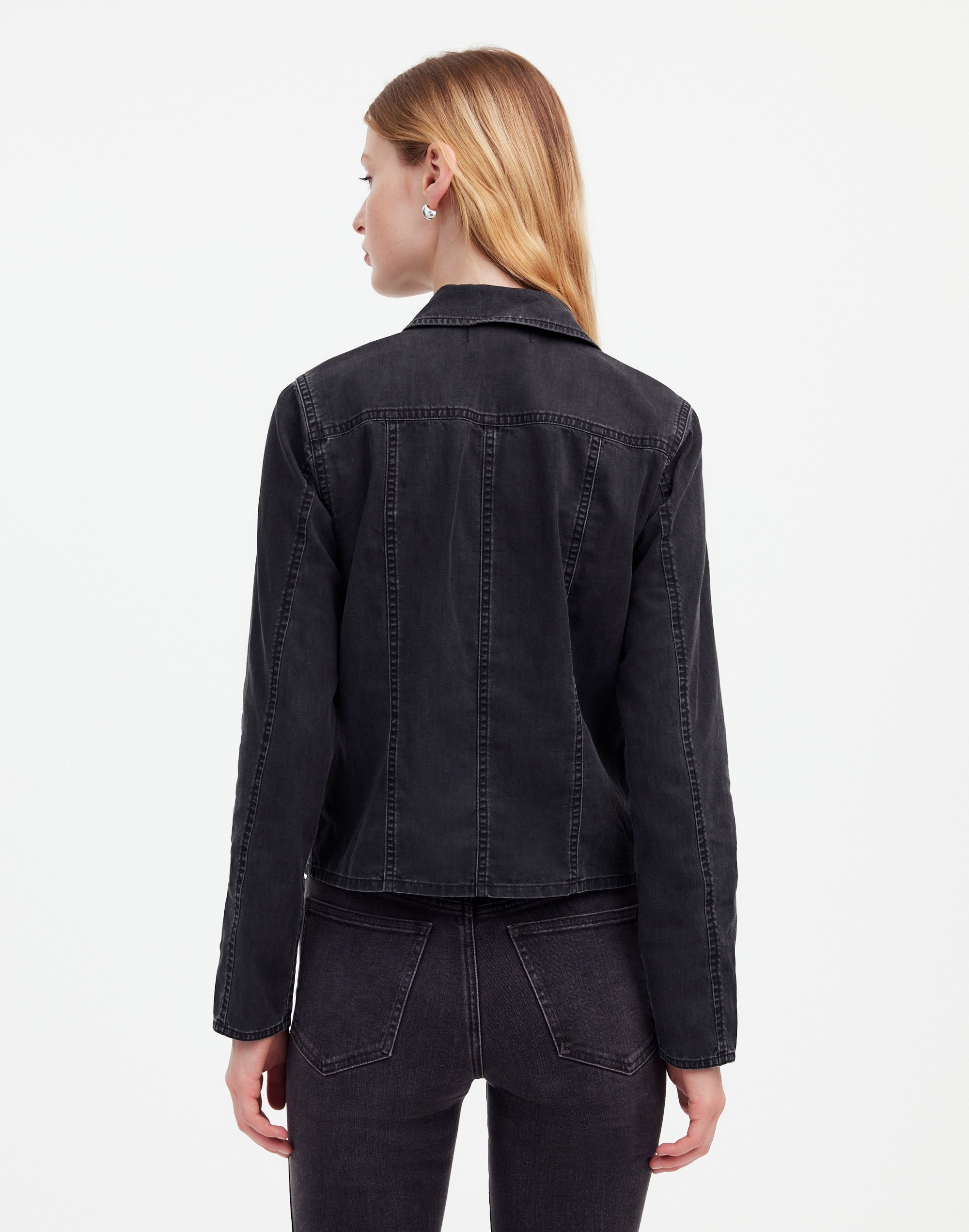 Shrunken Button-Front Shirt