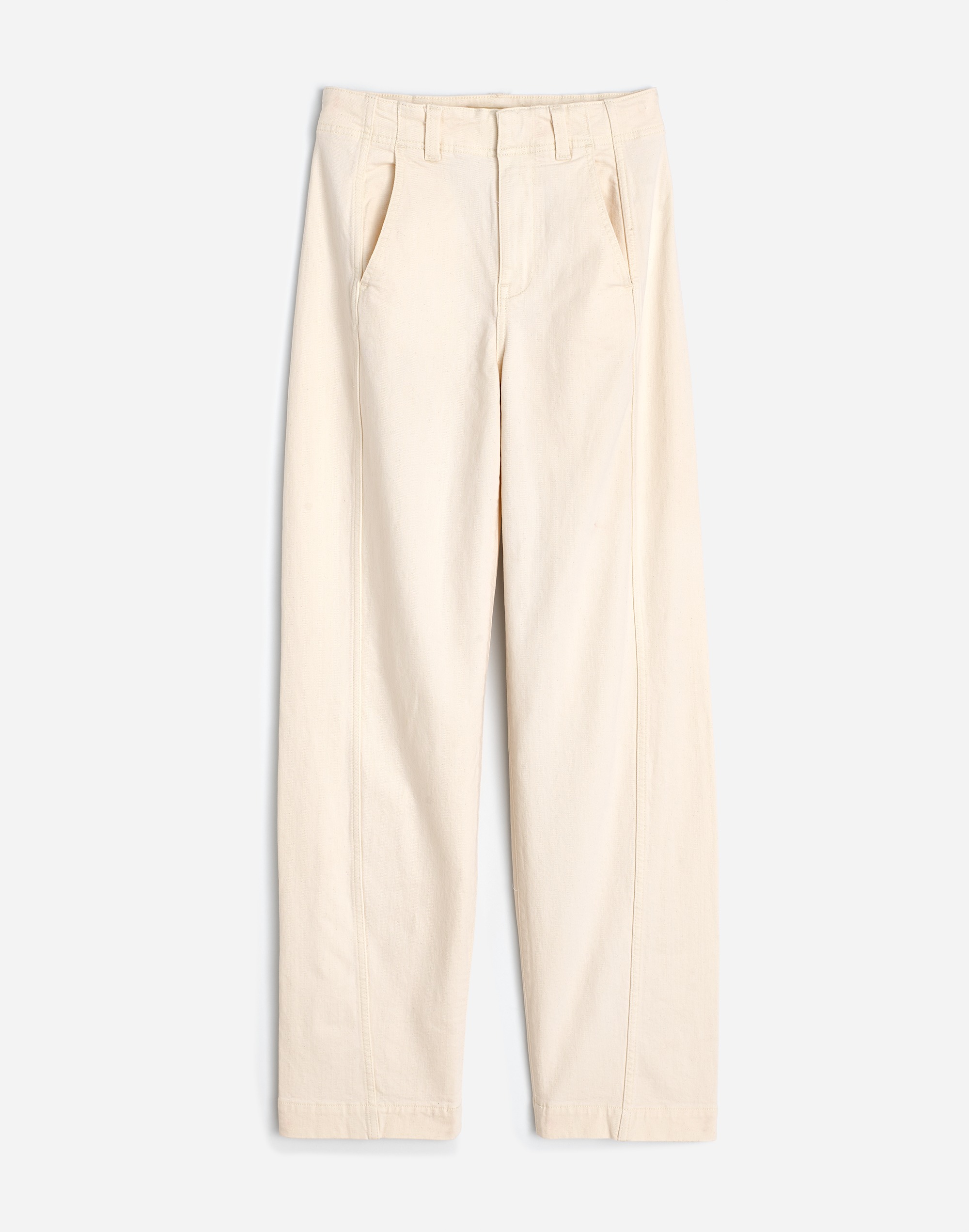 Tapered Denim Trousers