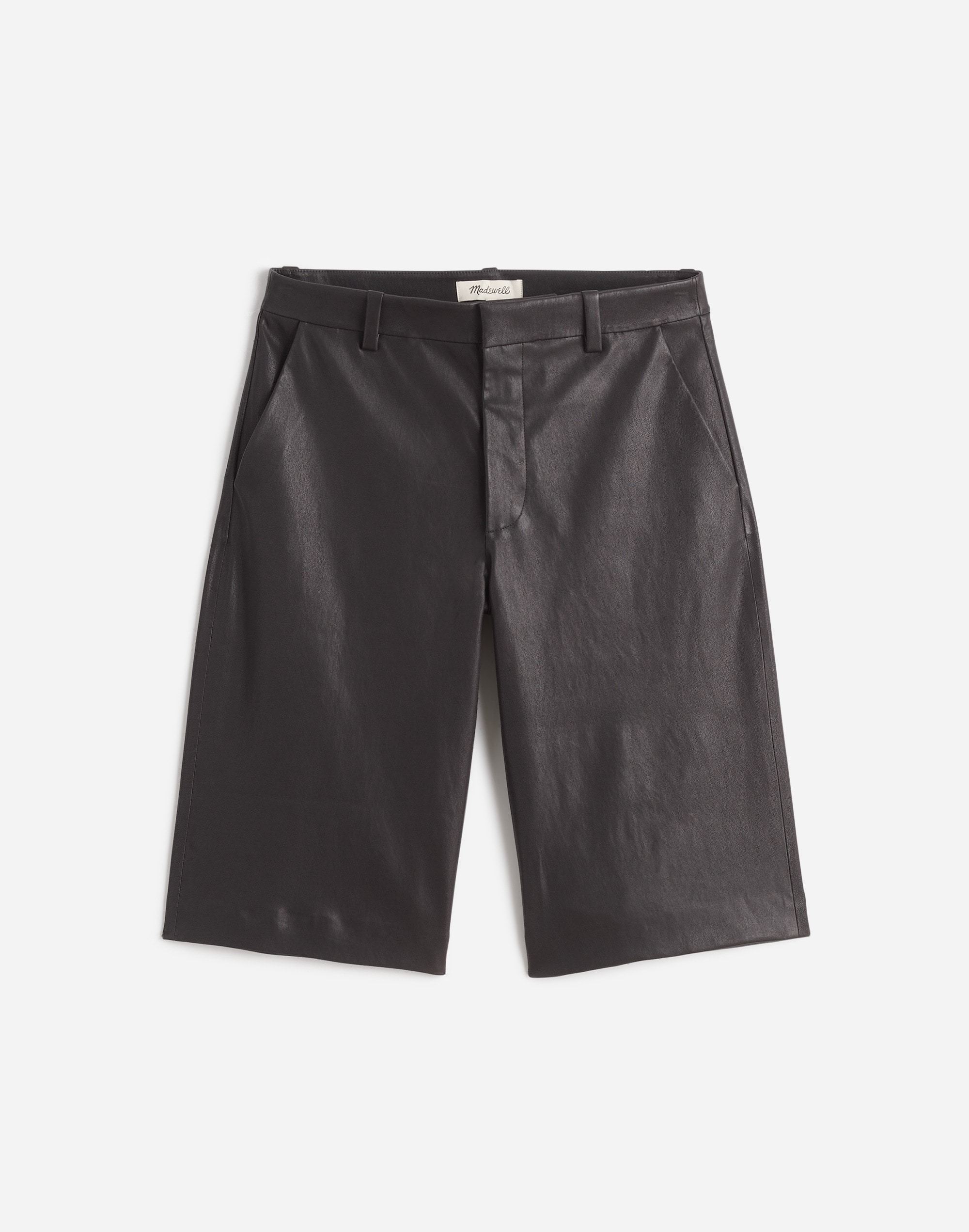 Stretch Leather Culottes