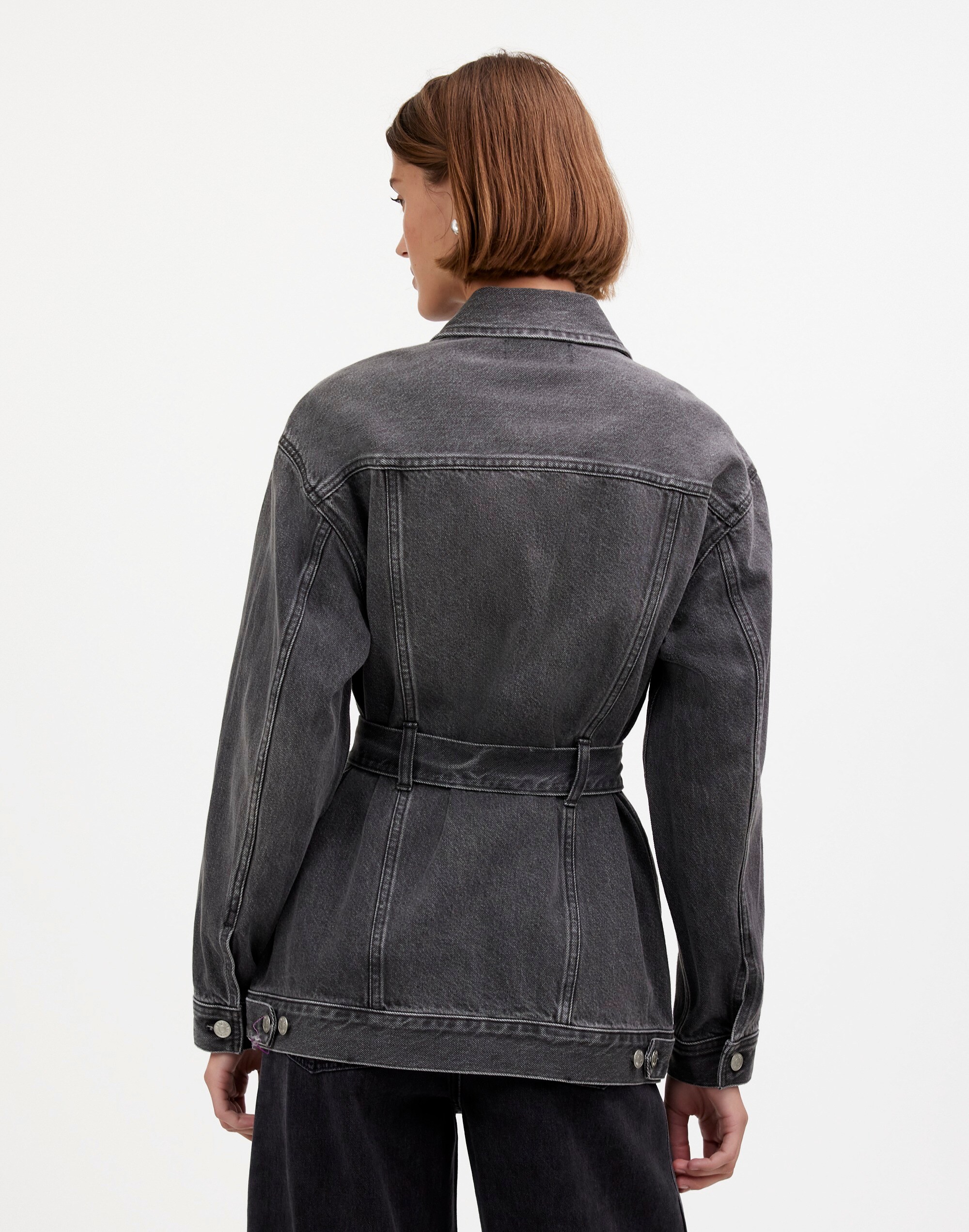 ジャケット・アウター 666LJM-19 Leather Jean Jacket MADE IN UK 666LJM-19 Leather Jean Jacket MADE IN UK Armani Jeans Faux Leather