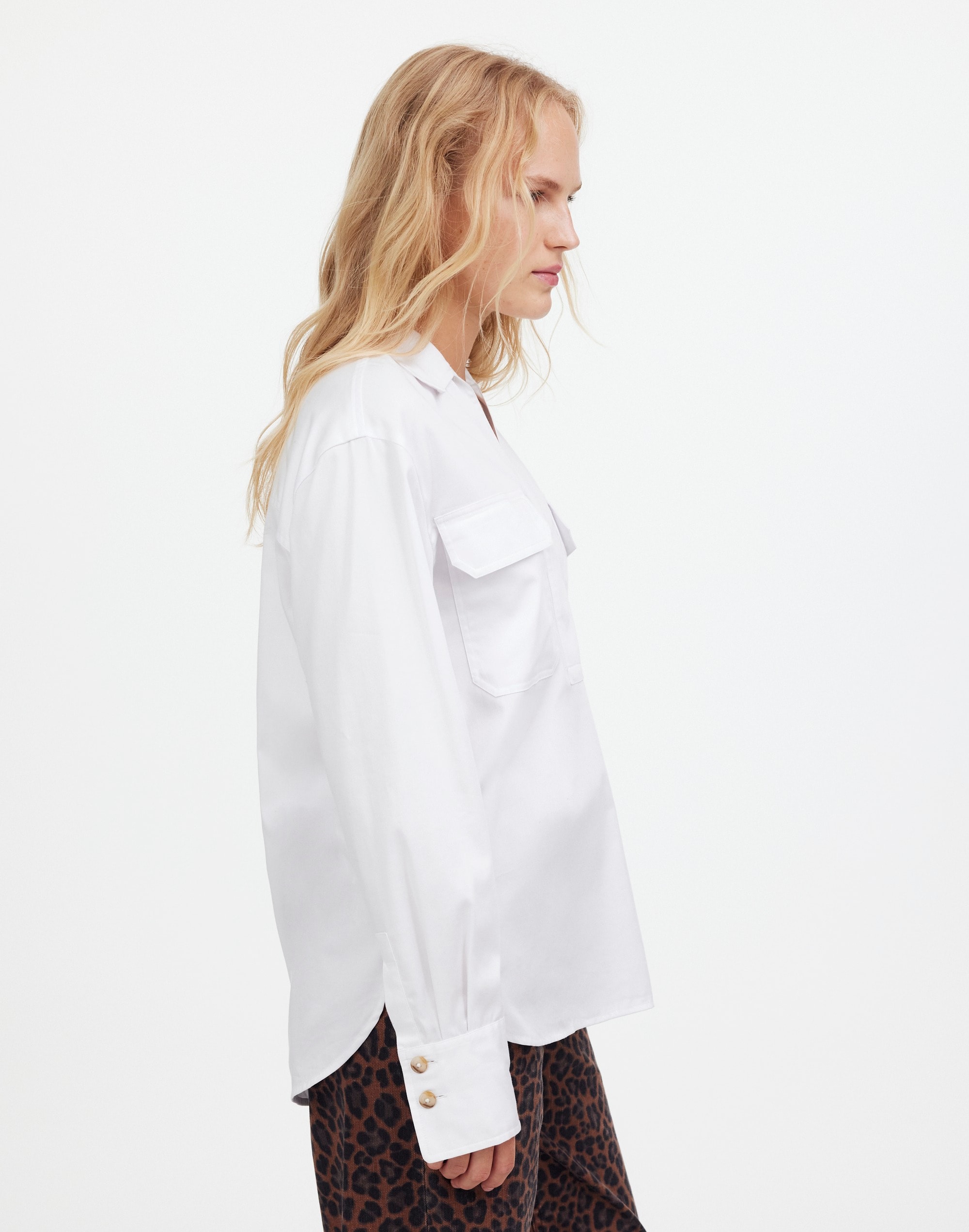 Utility Long-Sleeve Popover Shirt