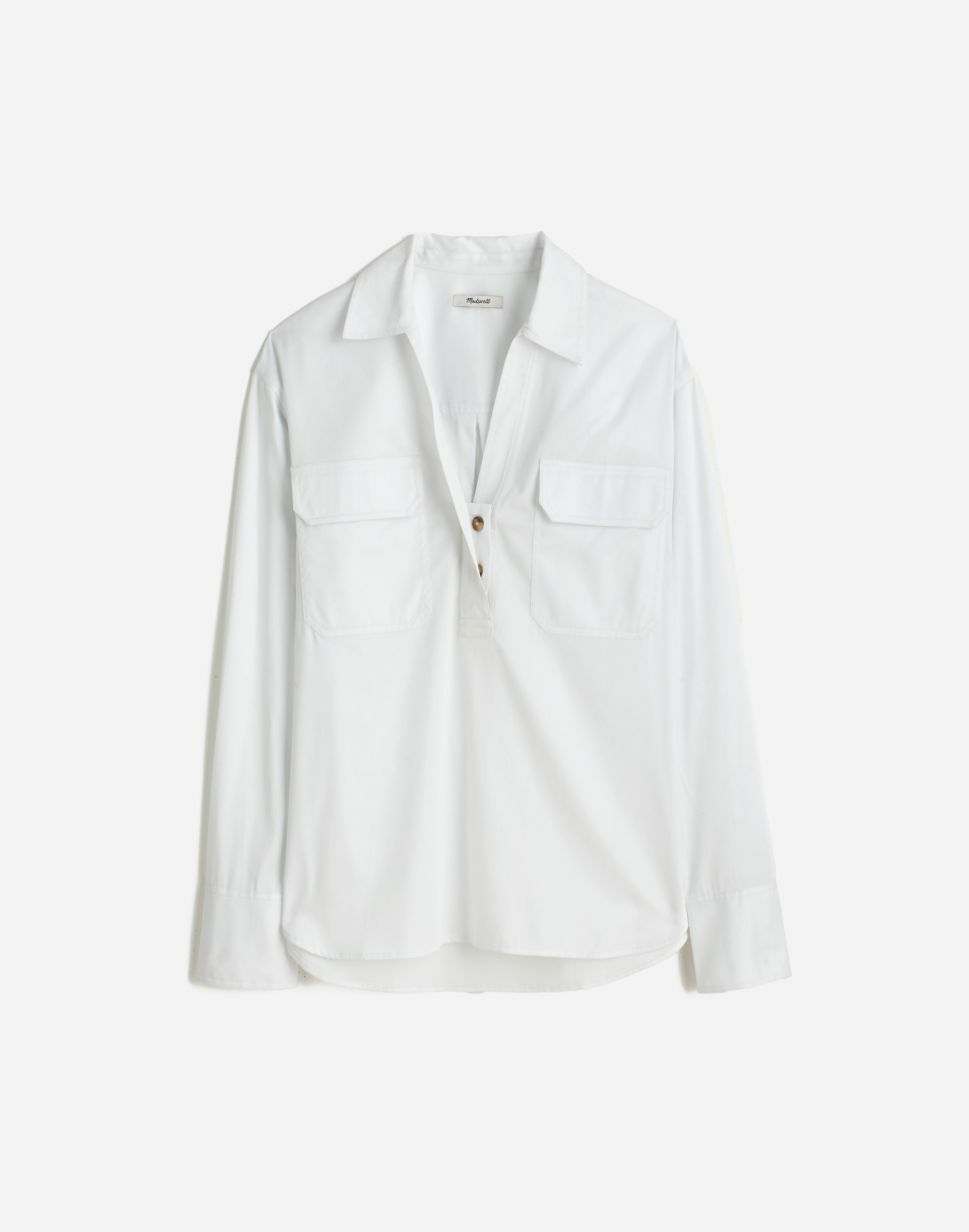 Utility Long-Sleeve Popover Shirt