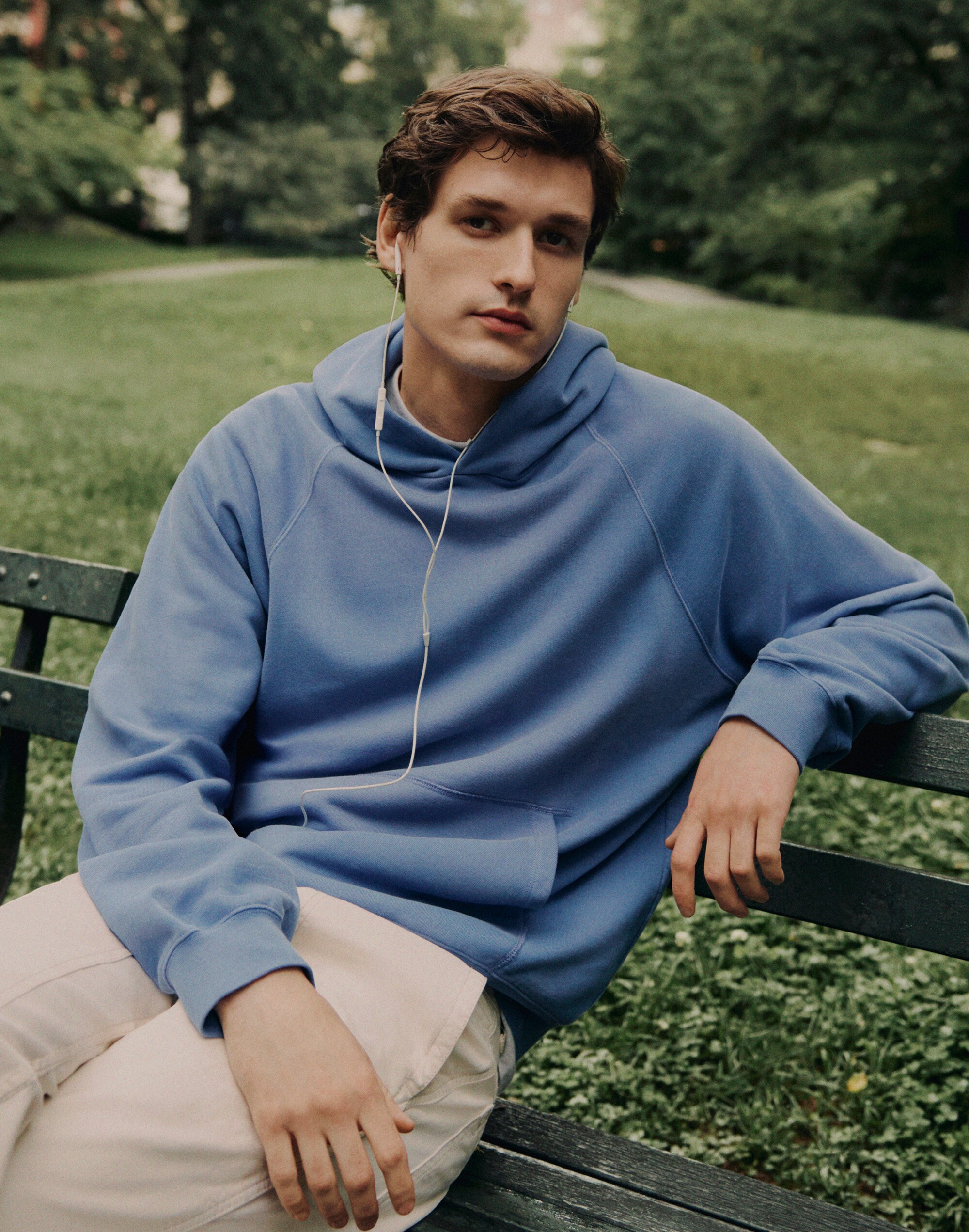 The McCarren Midweight Raglan-Sleeve Hoodie Sweatshirt