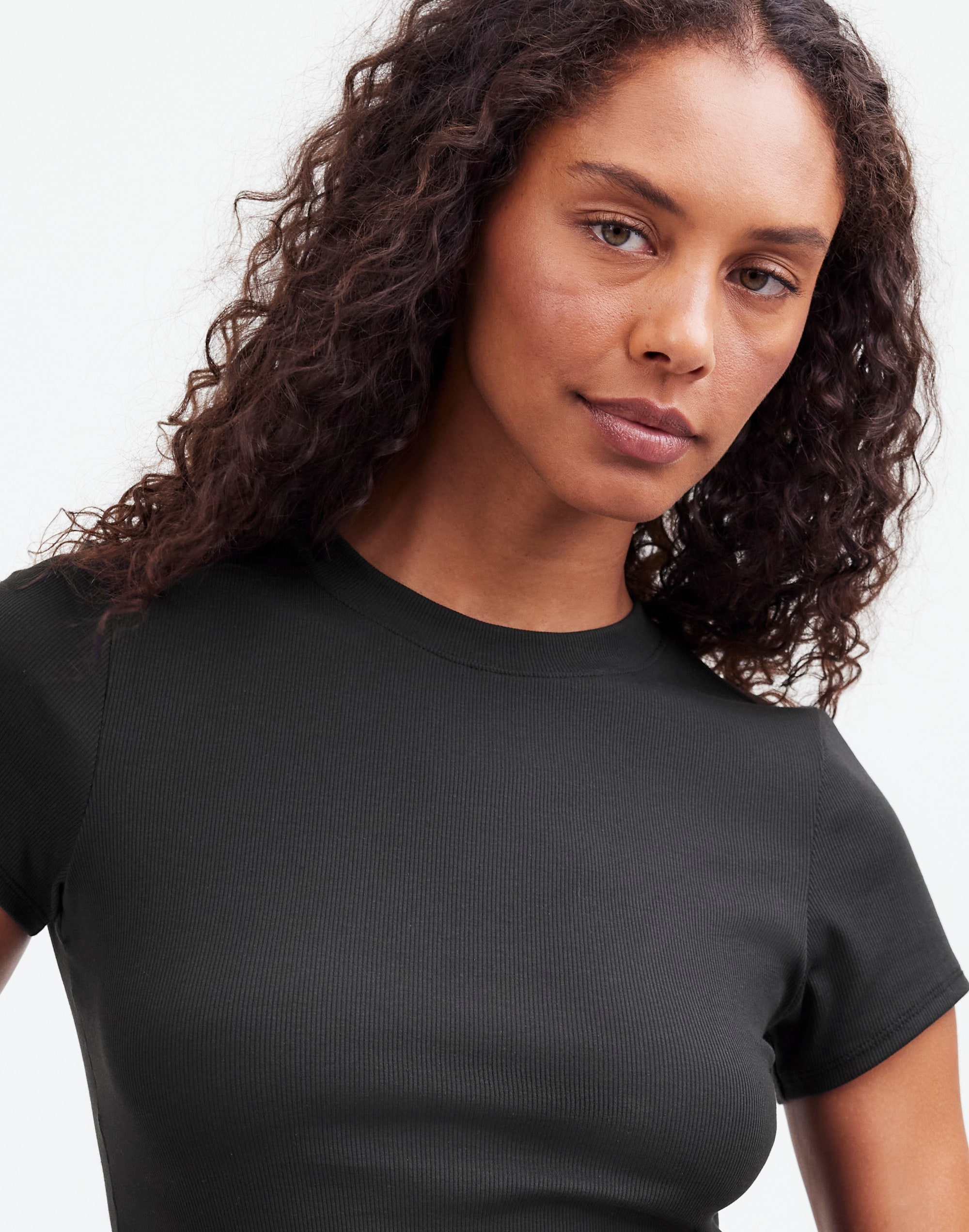 (Re)generative Cotton Ribbed Crewneck Tee