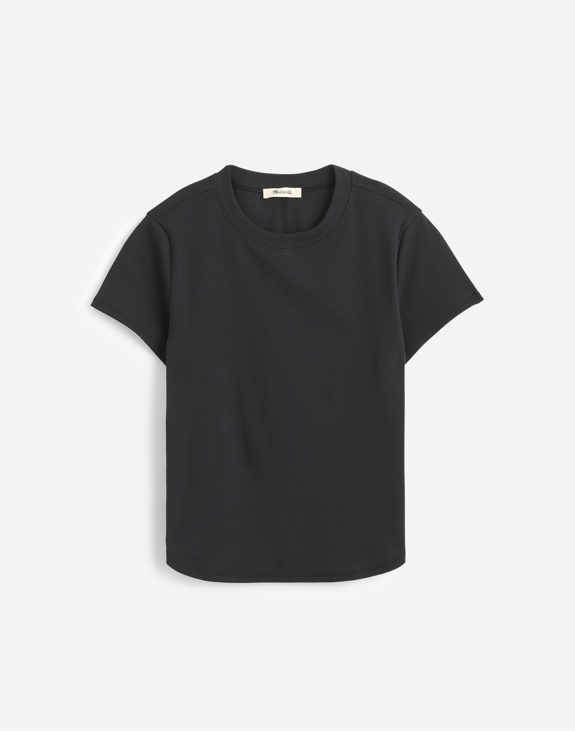 (Re)generative Cotton Ribbed Crewneck Tee
