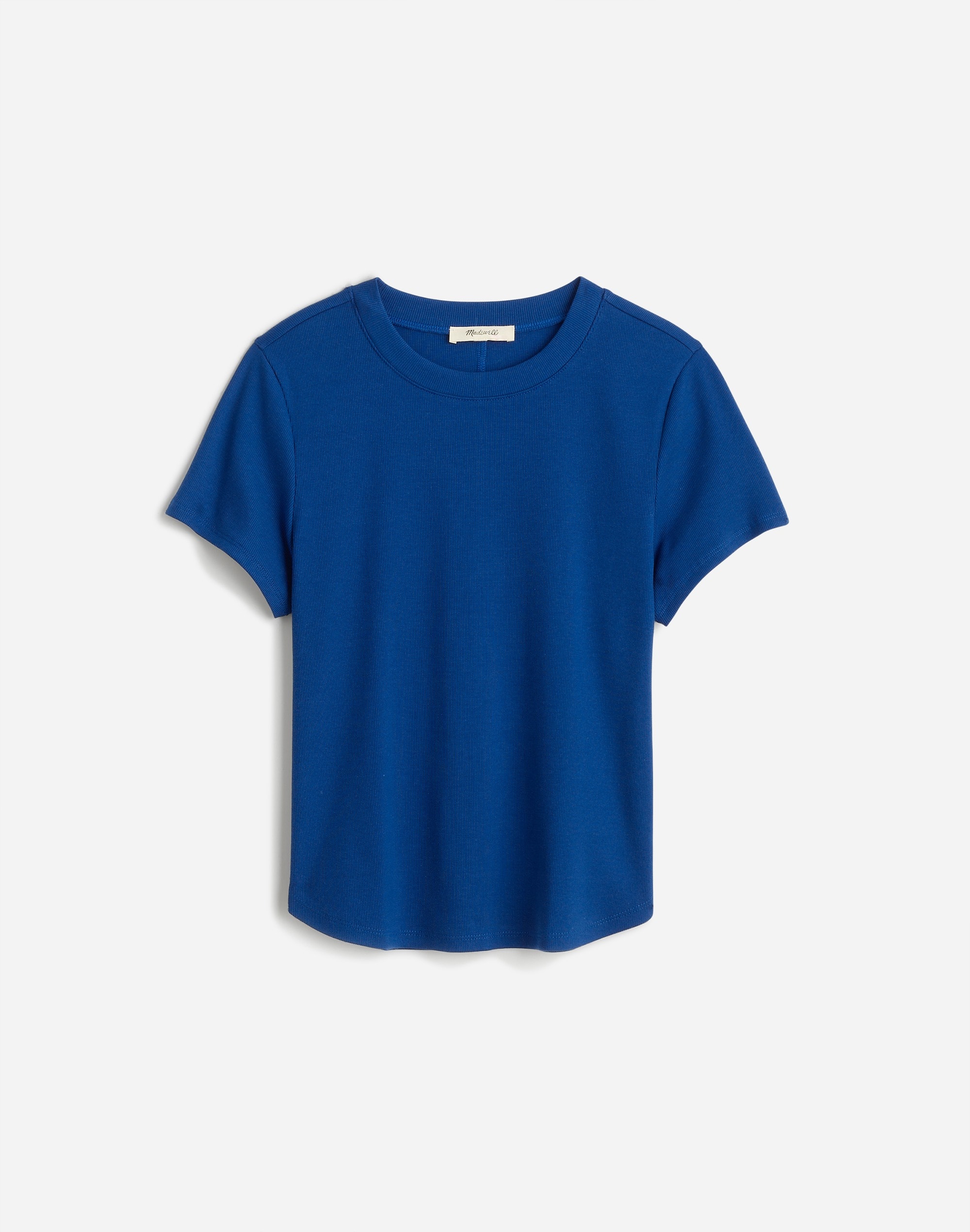 (Re)generative Cotton Ribbed Crewneck Tee