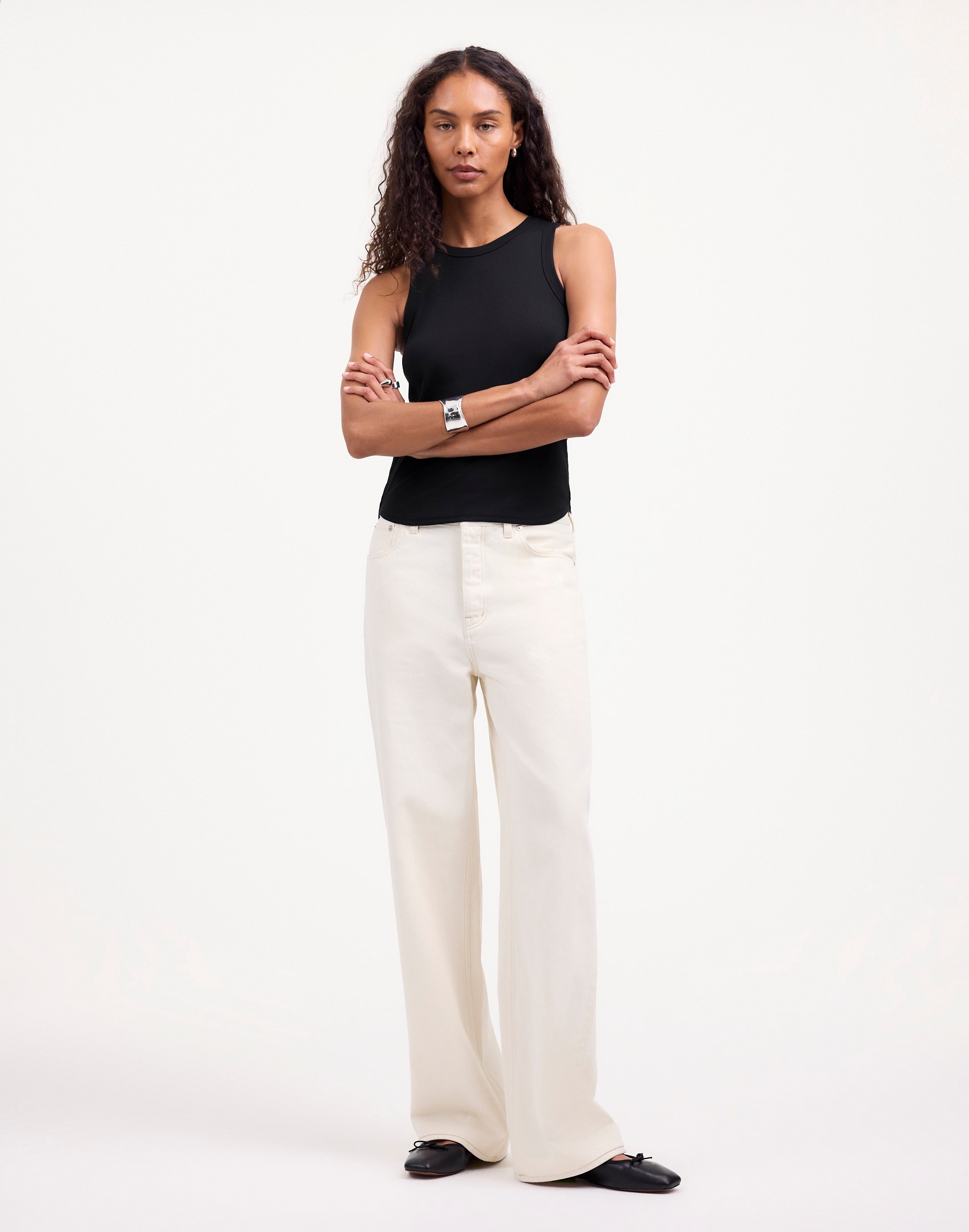 (Re)generative Cotton Ribbed Cutaway Tank