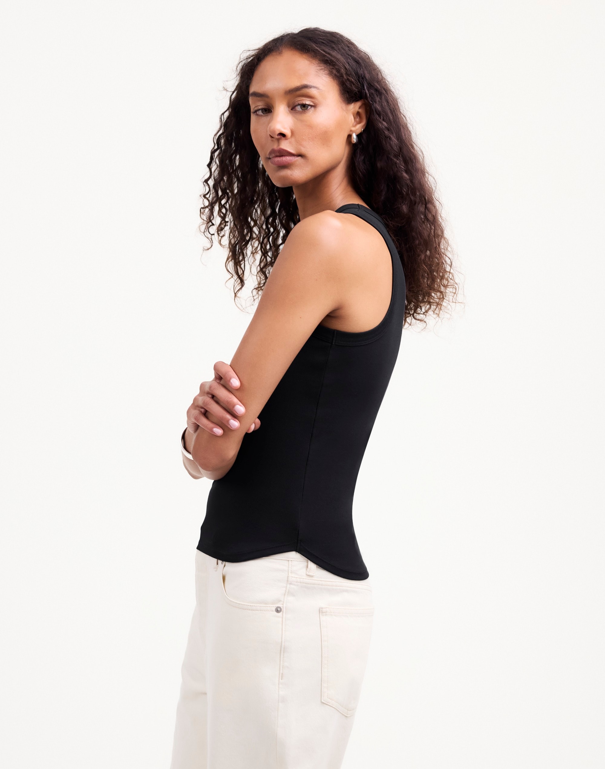 (Re)generative Cotton Ribbed Cutaway Tank