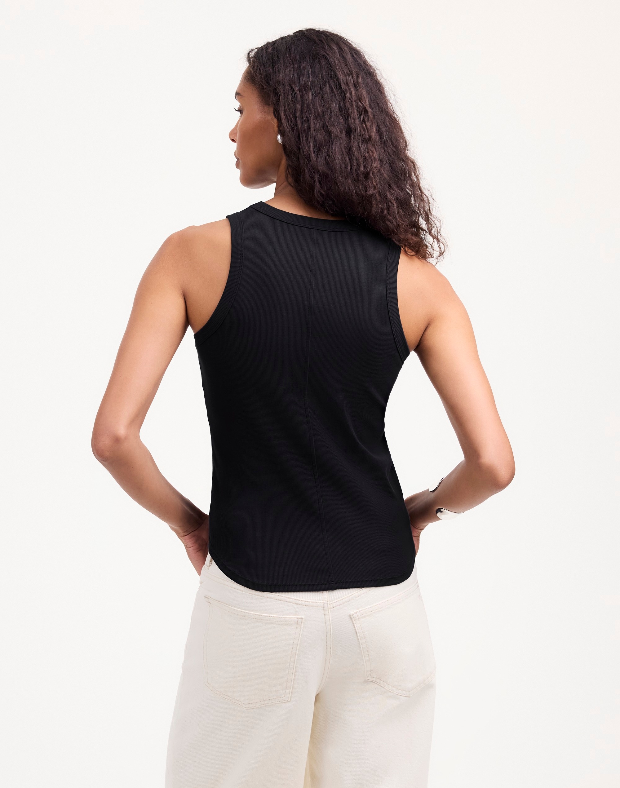 (Re)generative Cotton Ribbed Cutaway Tank