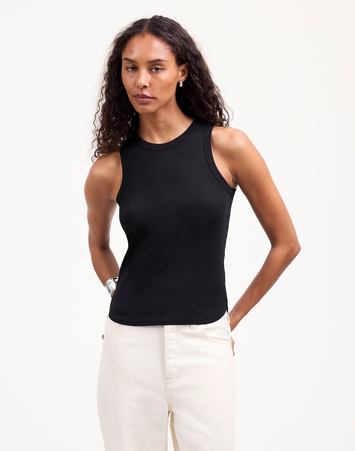 (Re)generative Cotton Ribbed Cutaway Tank