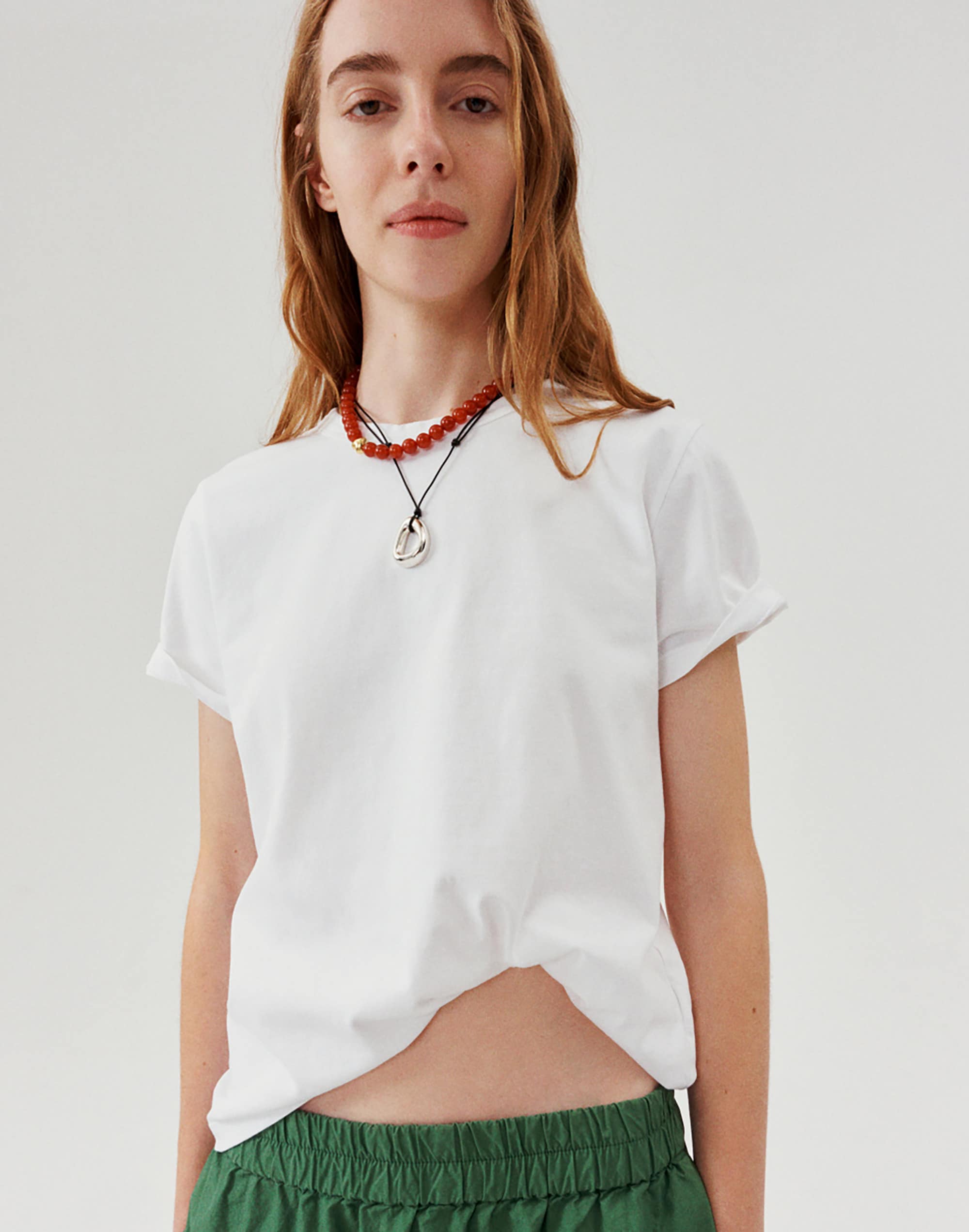 The Perfect Crewneck Tee in Allday Jersey Alternate Image 7