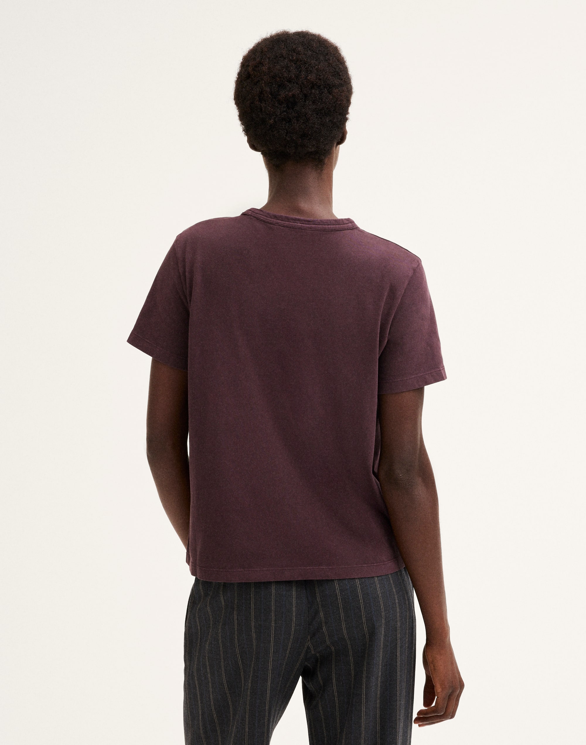 The Perfect Crewneck Tee in Allday Jersey Alternate Image 4
