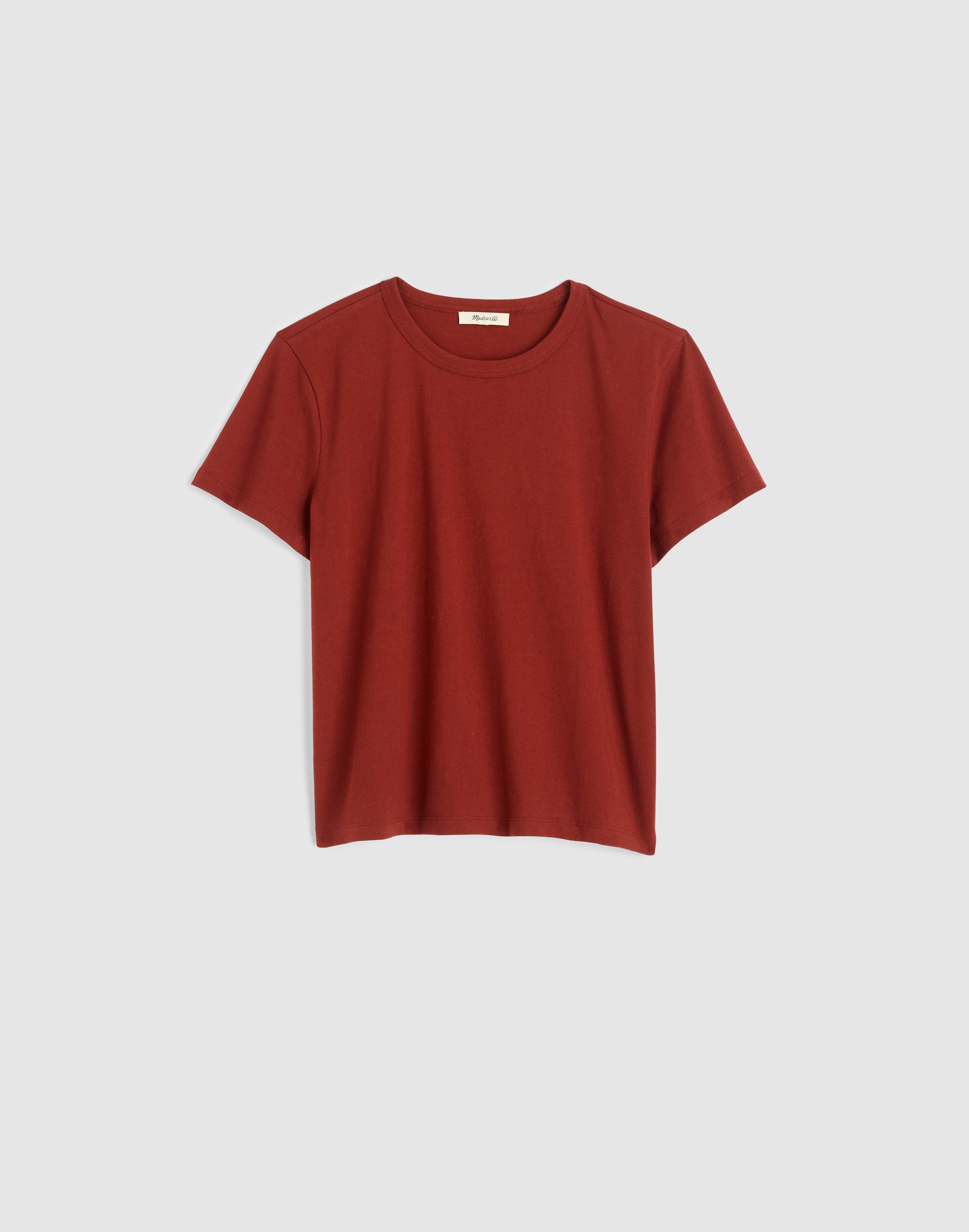 The Perfect Crewneck Tee in Allday Jersey