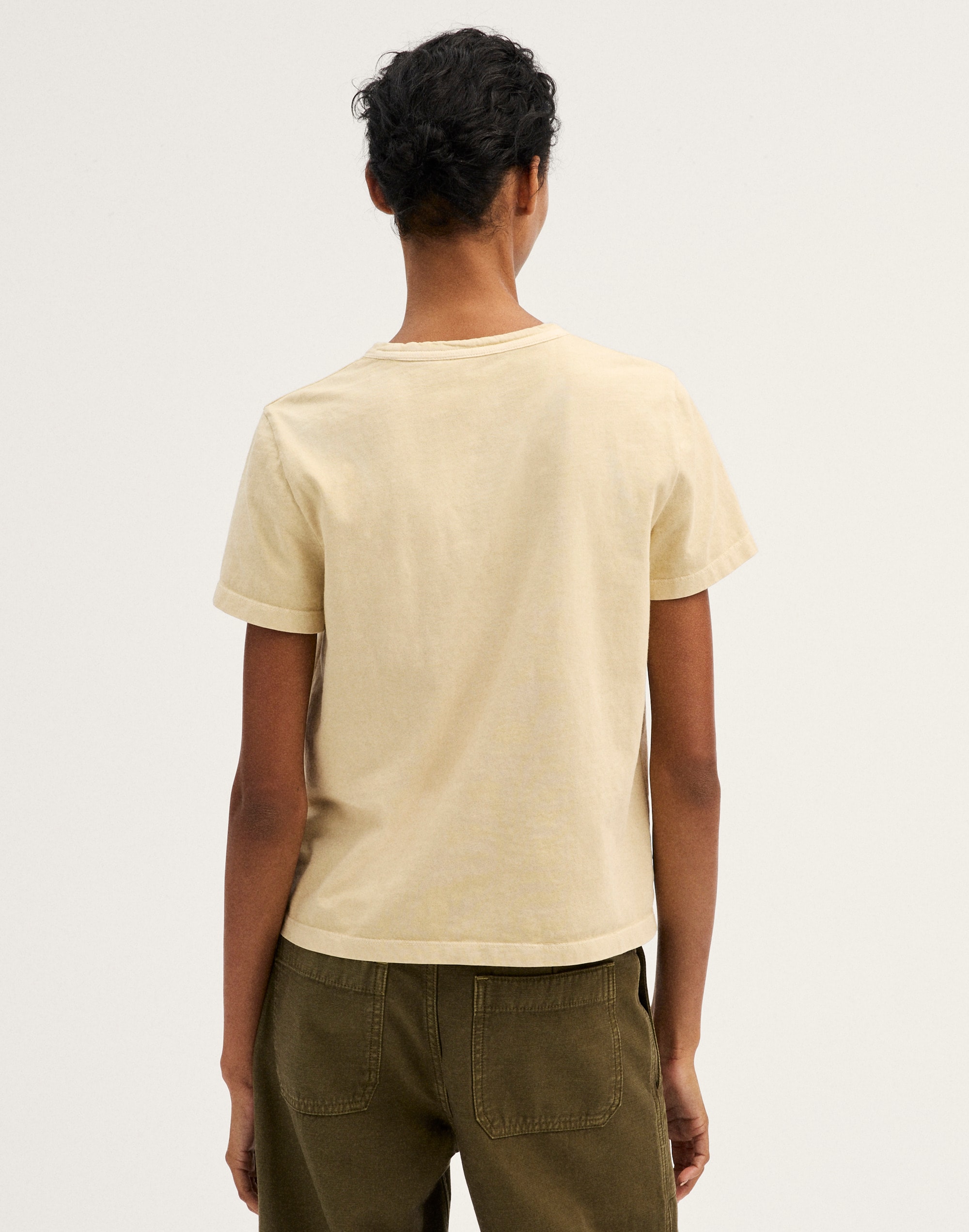 The Perfect Crewneck Tee in Allday Jersey Alternate Image 4