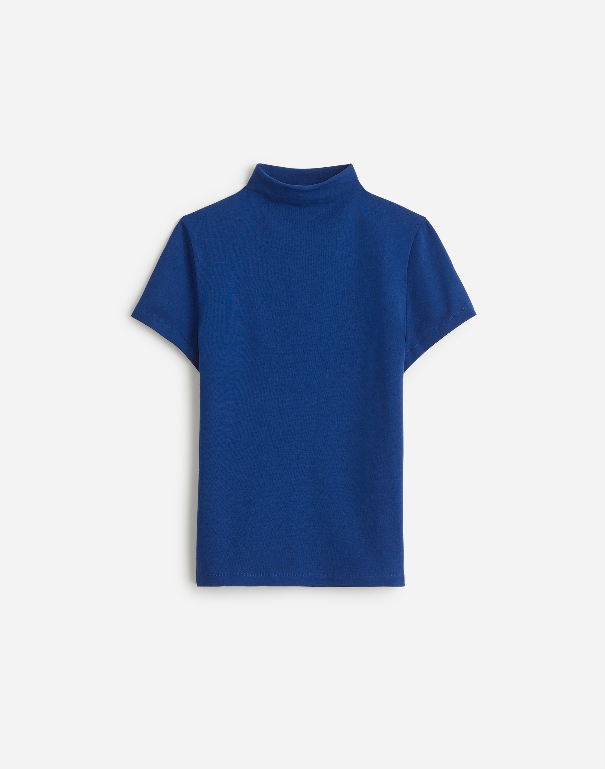 Short-Sleeve Mockneck Tee