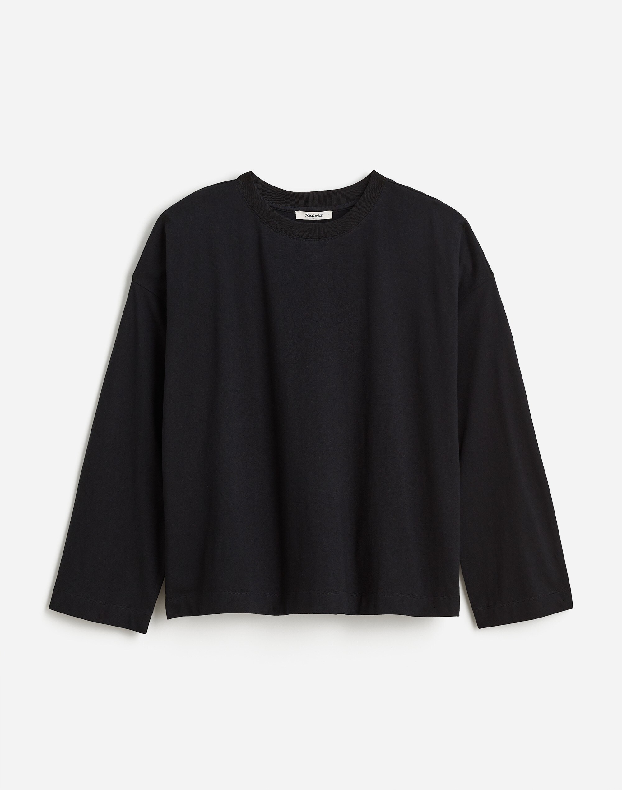 Easy Crewneck Long-Sleeve Tee