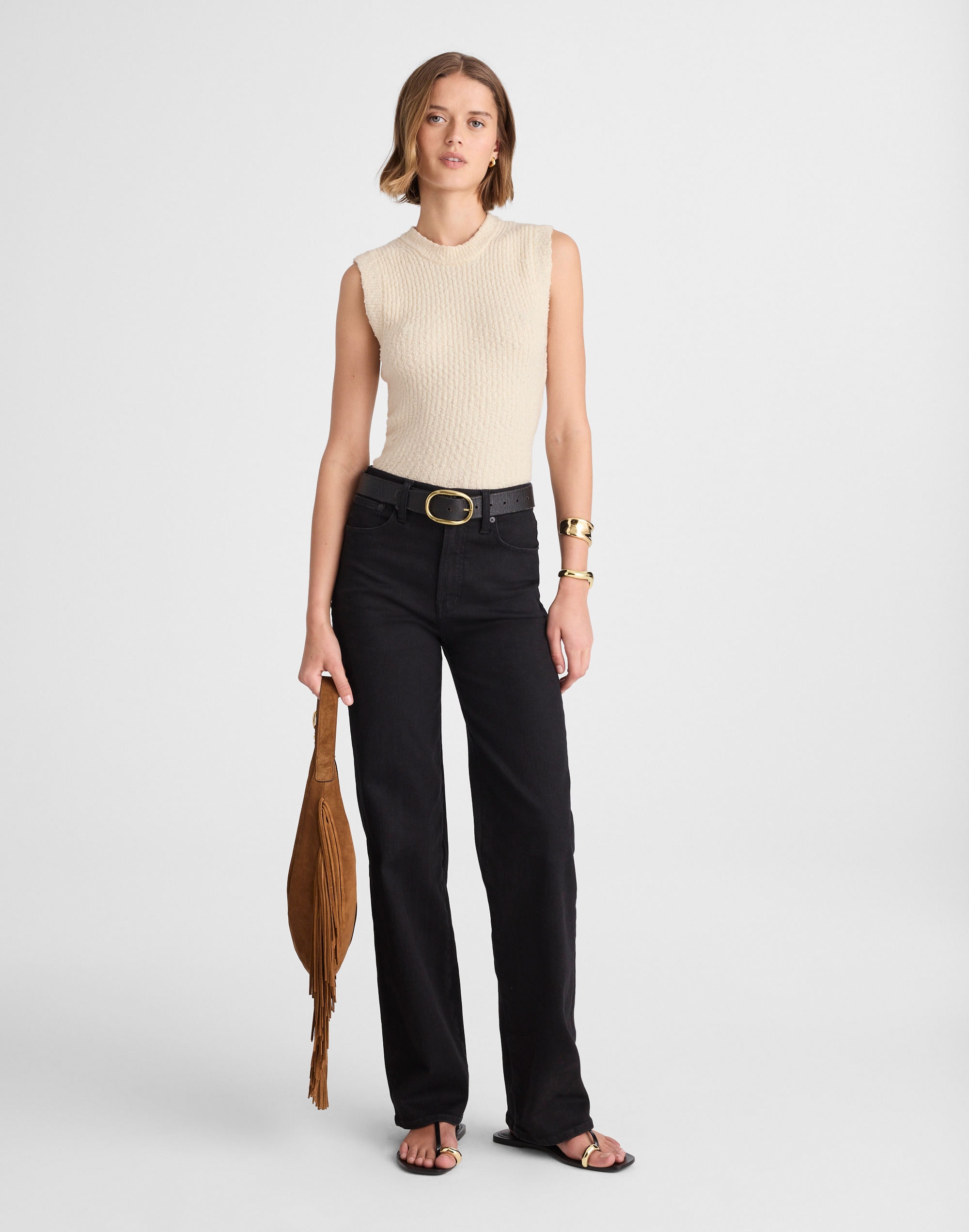 Bouclé-Knit Sweater Tank | Madewell