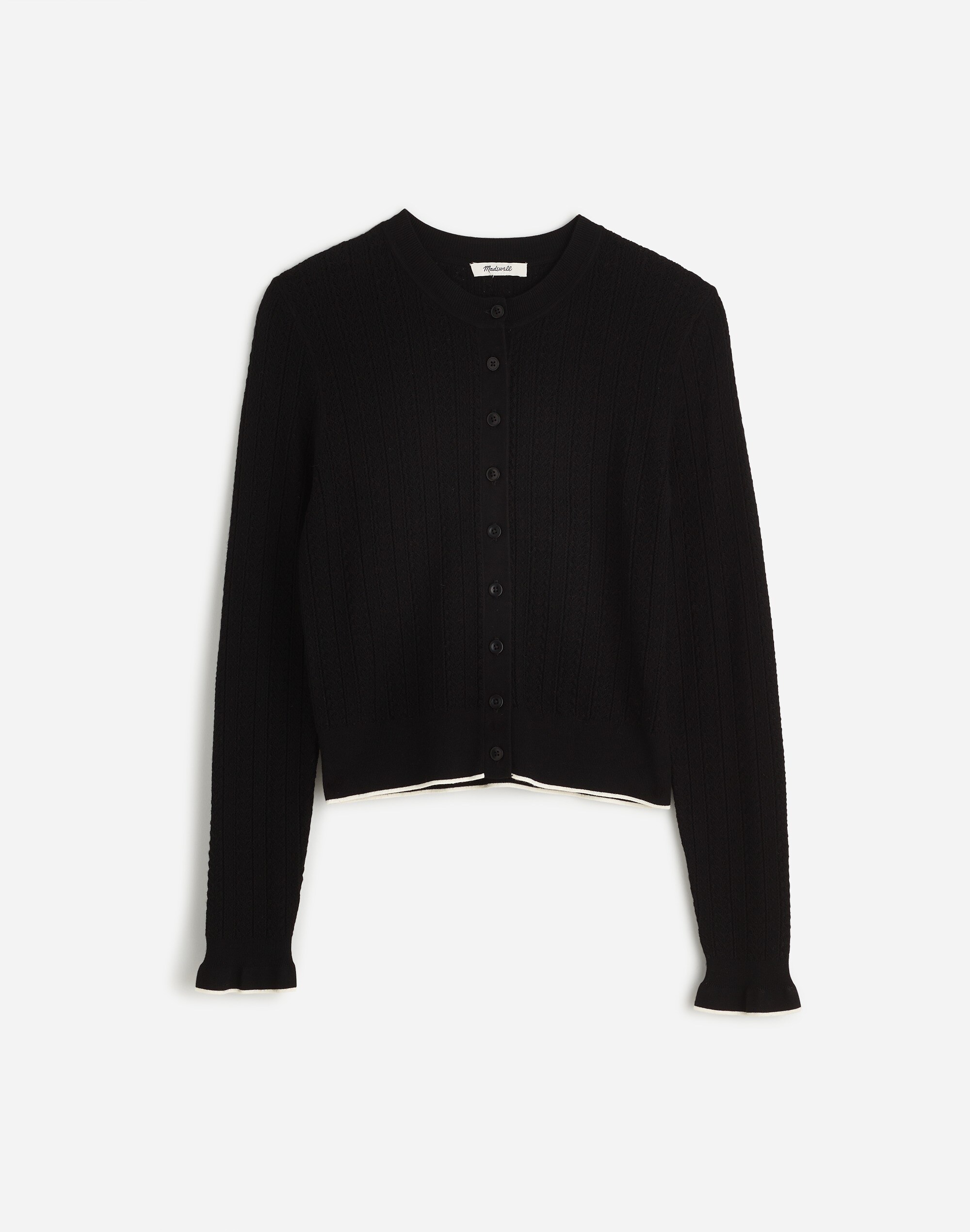 The Signature Open-Knit Cardigan