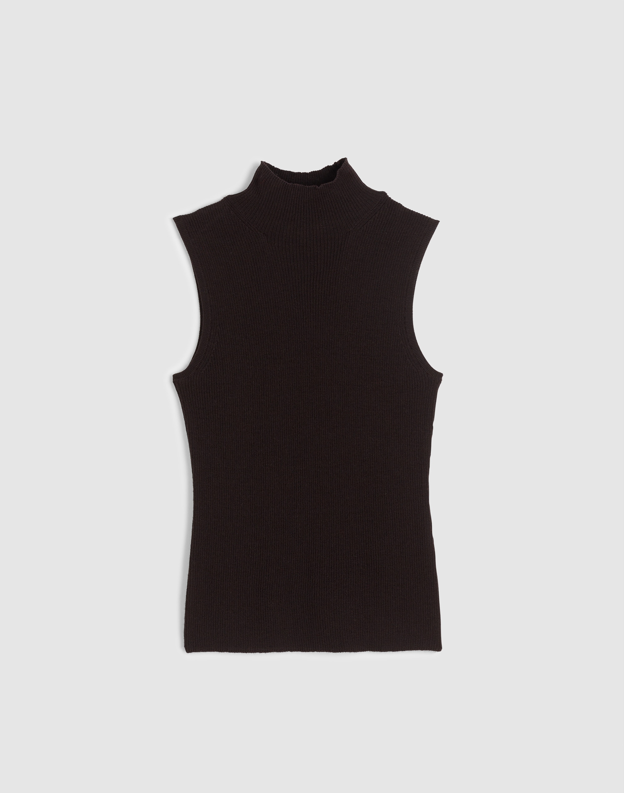 Merino Wool-Silk Sweater Tank