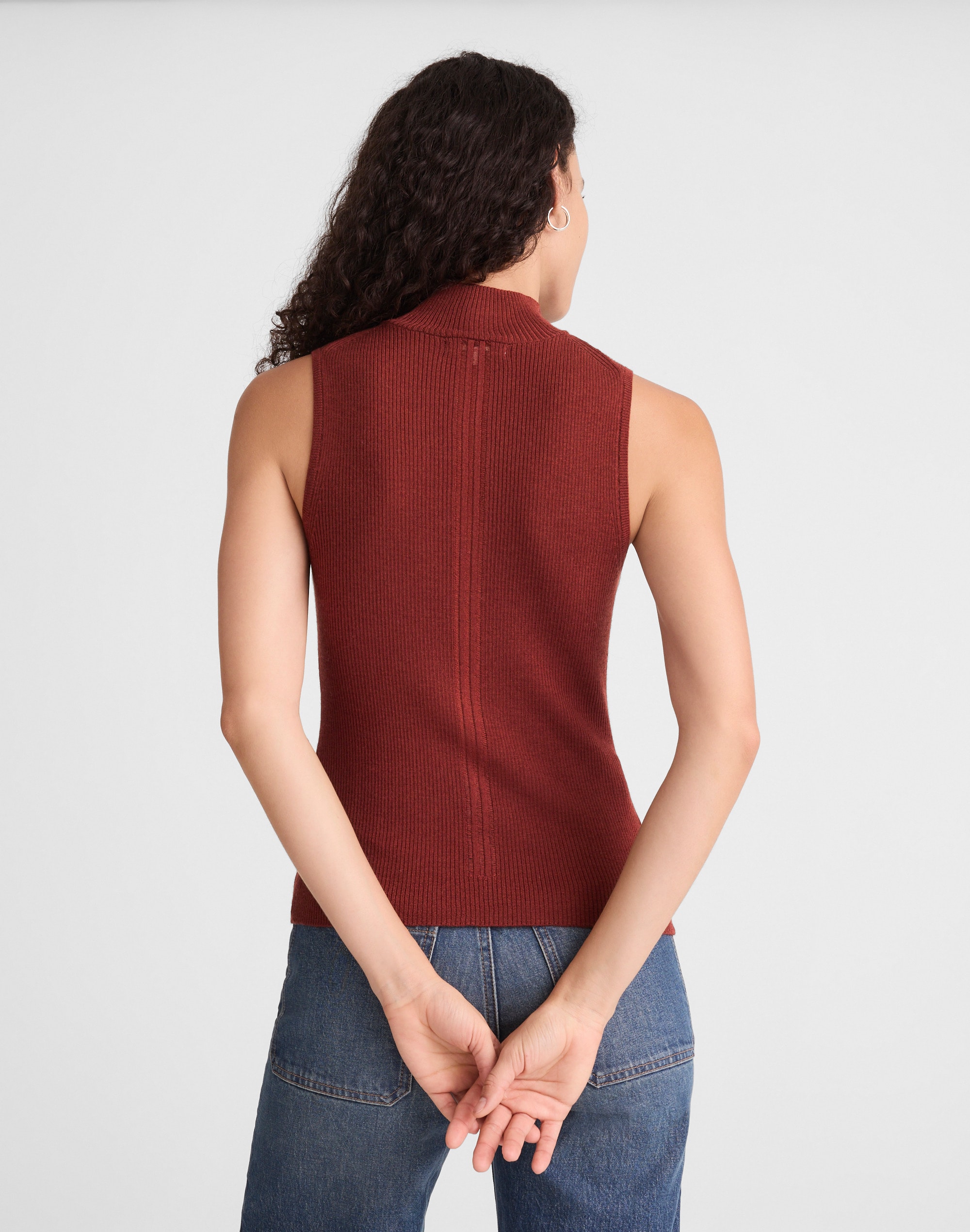 Merino Wool-Silk Sweater Tank | Madewell
