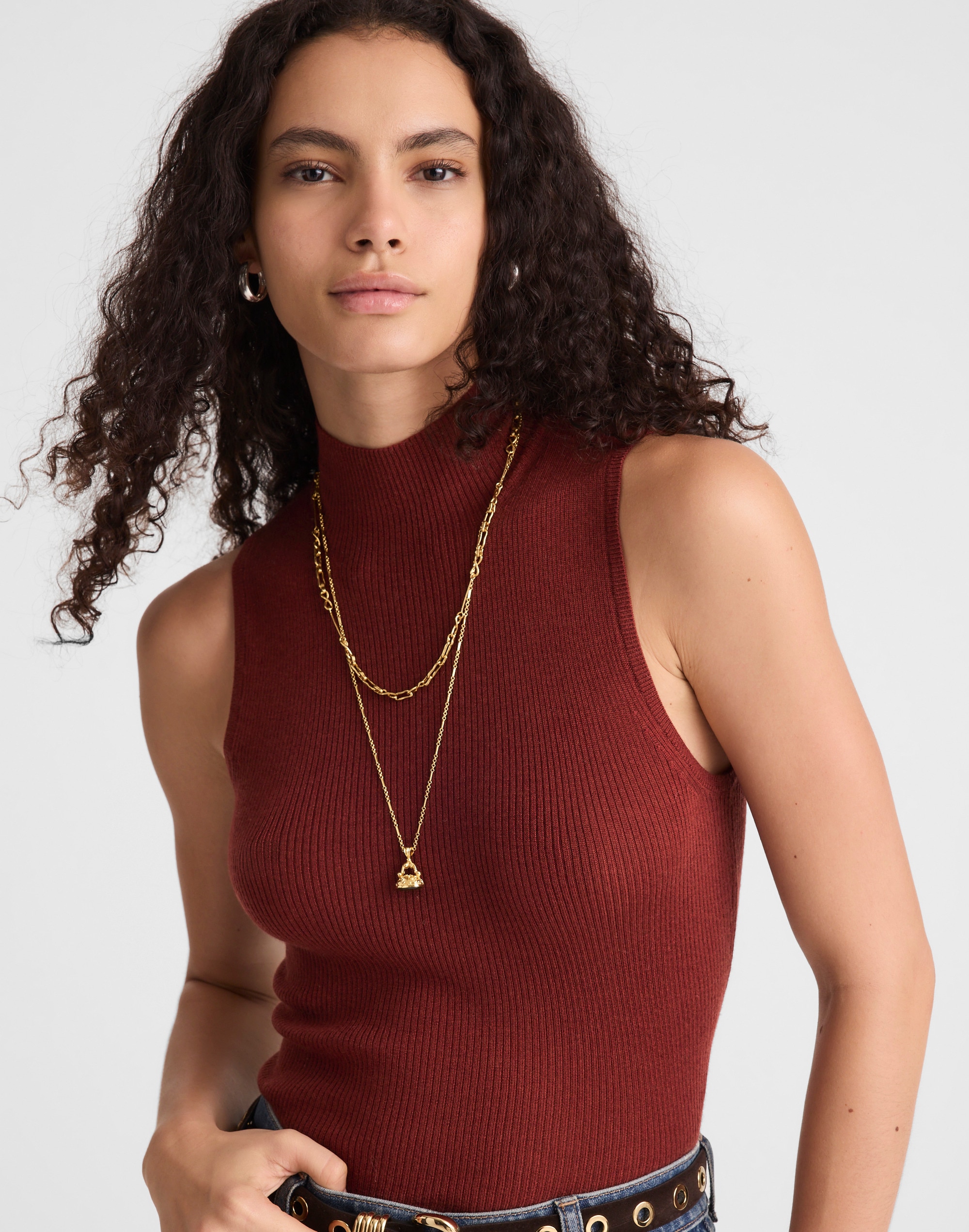 Merino Wool-Silk Sweater Tank | Madewell