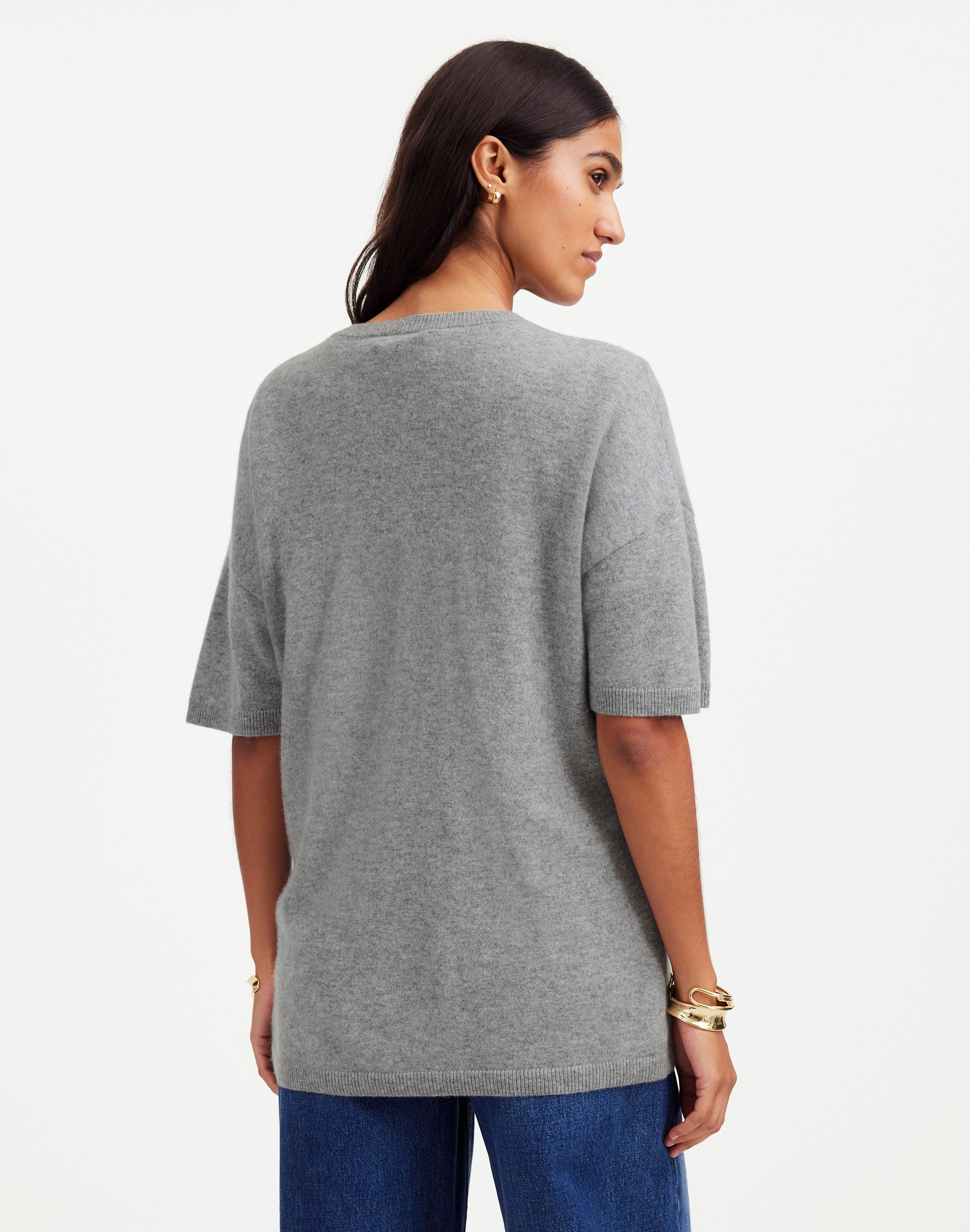 Cashmere Oversized Sweater Tee