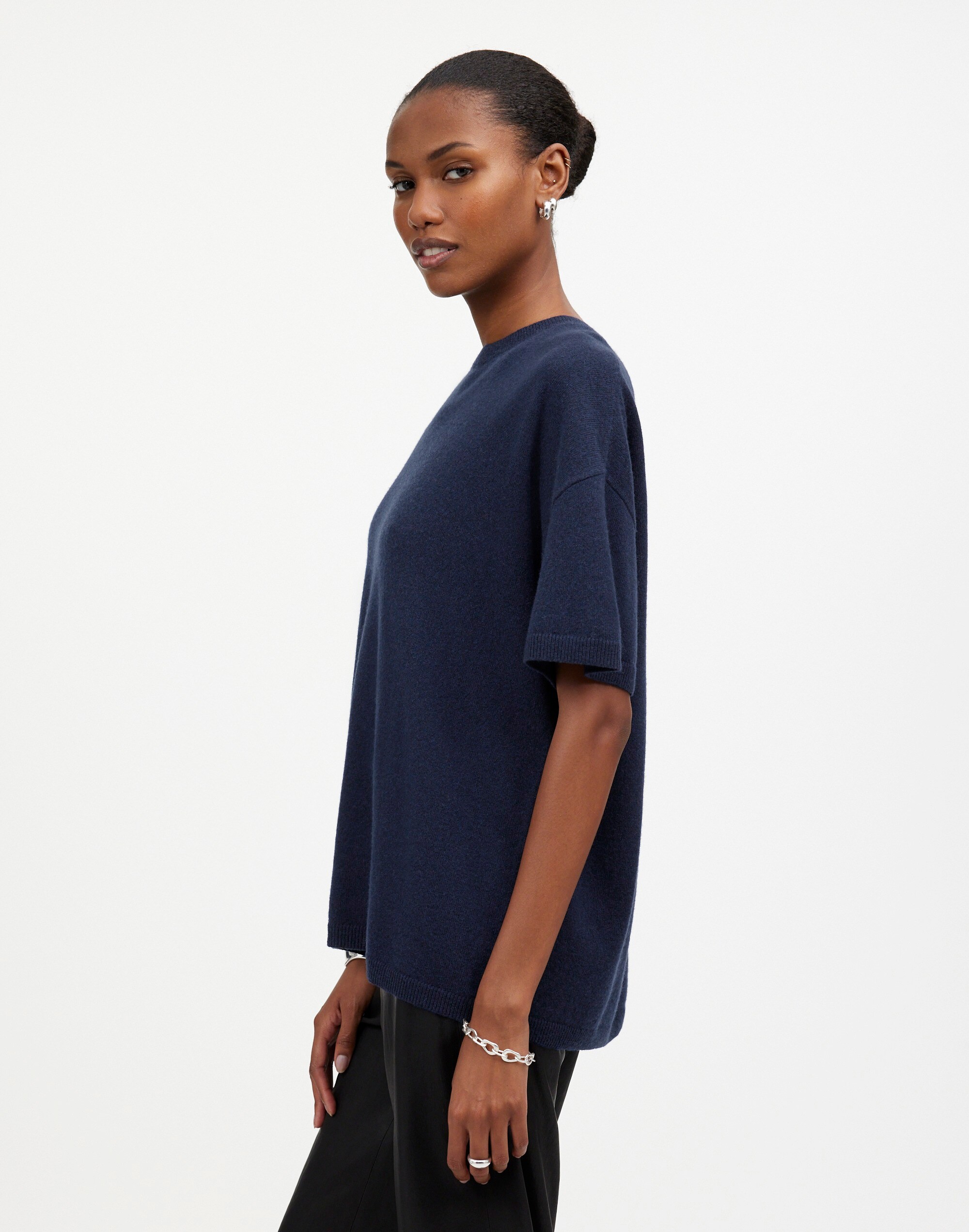 Cashmere Oversized Sweater Tee